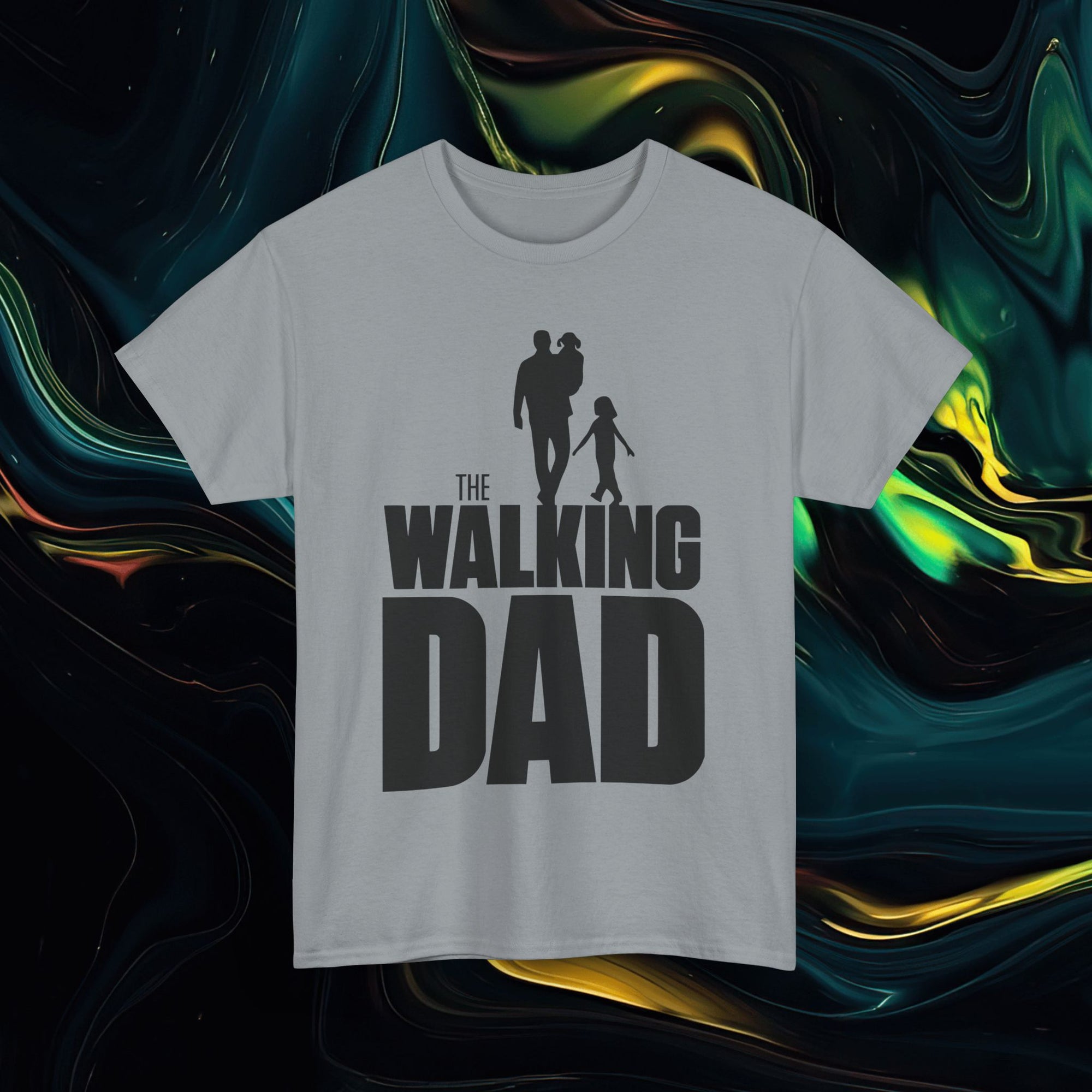 The Walking Dad | Gildan 5000 | Unisex Heavy Cotton Tee
