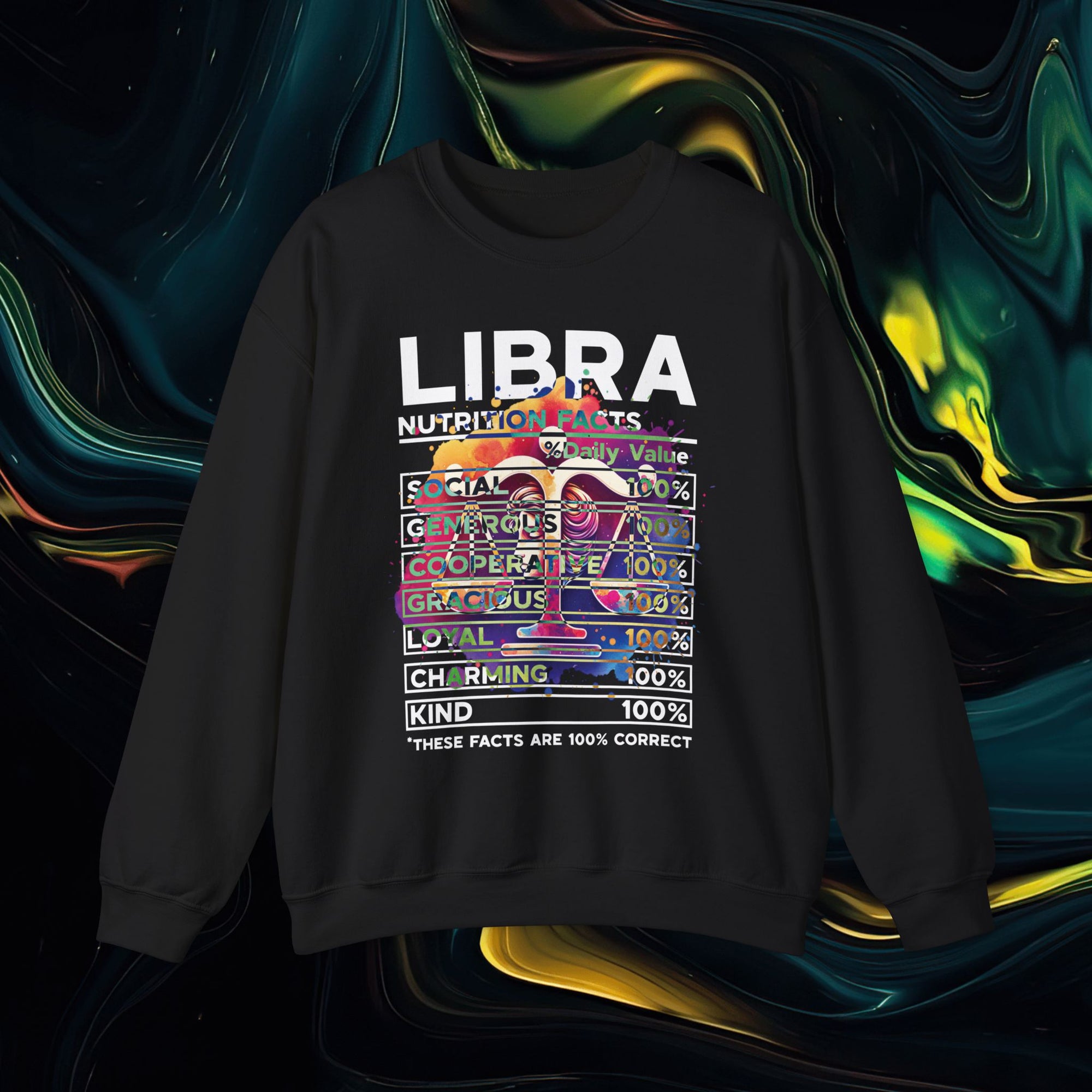Libra | Gildan 18000 | Unisex Heavy Blend™ Crewneck Sweatshirt