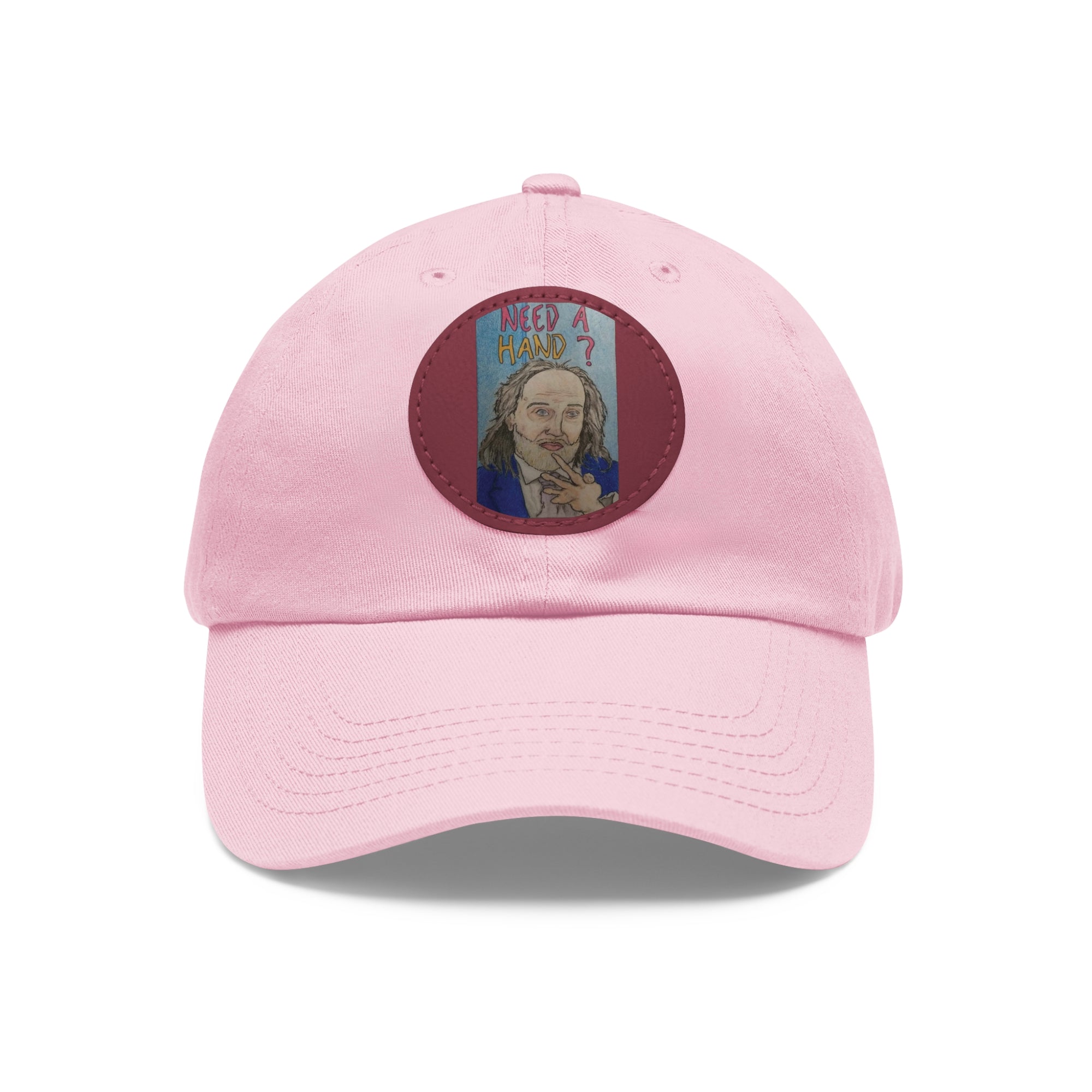 Need a Hand? | Dad Hat with Leather Patch