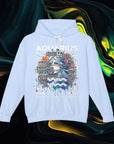 Aquarius | Comfort Colors 1467 | Unisex Lightweight Hooded Sweatshirt