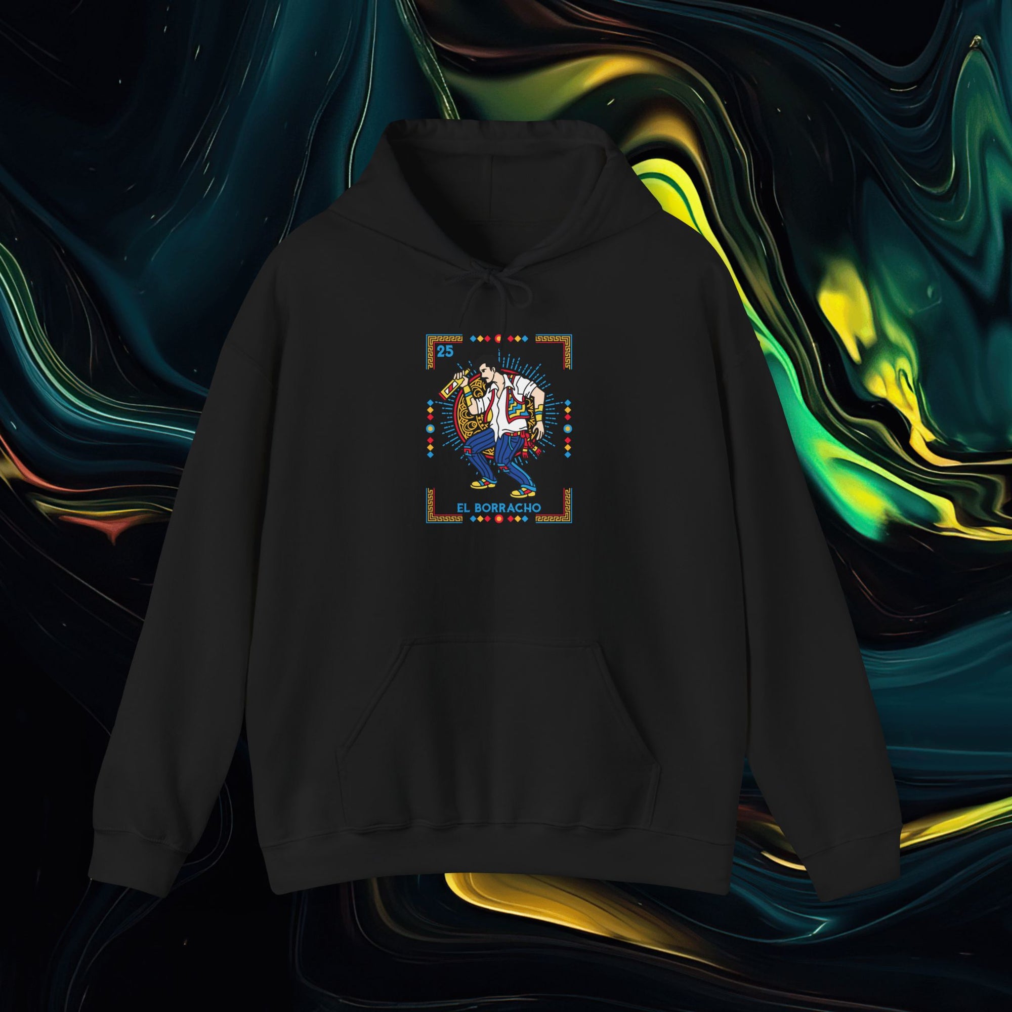 Borracho | Gildan 18500 | Unisex Heavy Blend™ Hooded Sweatshirt