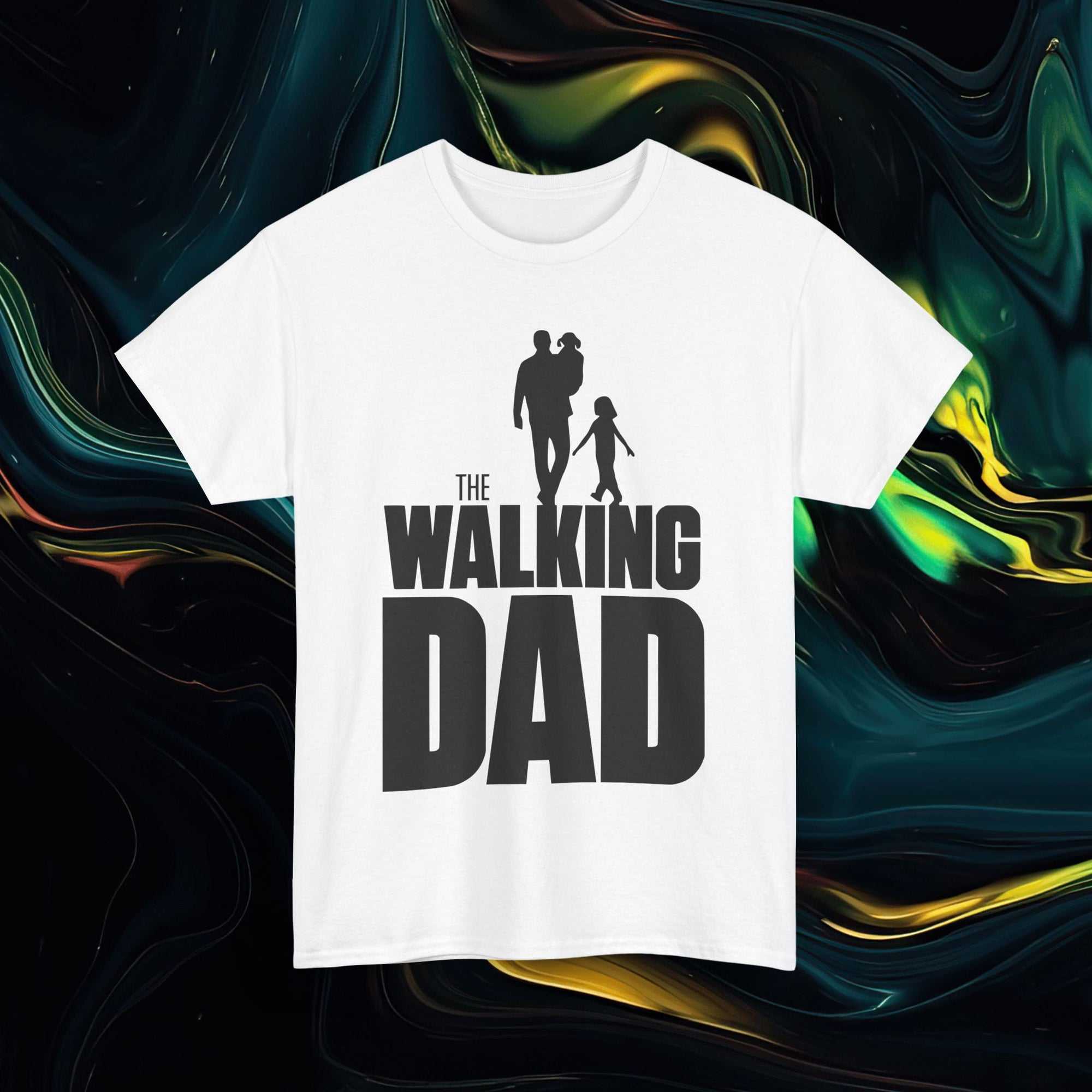 The Walking Dad | Gildan 5000 | Unisex Heavy Cotton Tee