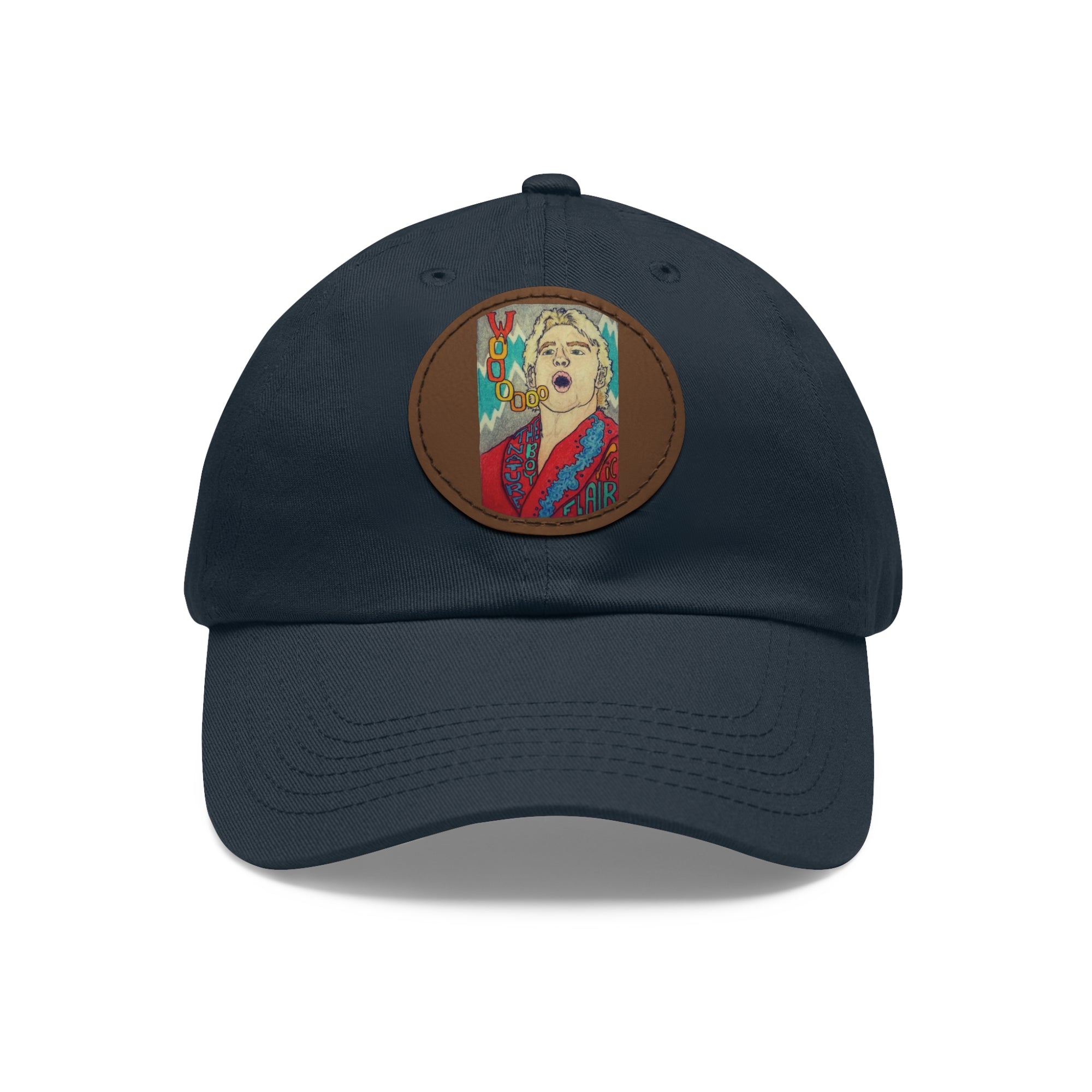Wooo | Dad Hat with Leather Patch