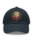 Wooo | Dad Hat with Leather Patch