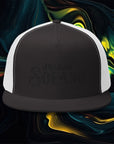 Solano Designs | Embroidered 5 Panel Trucker Cap - Trendy Casual Hat for Everyday Wear