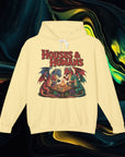 Houses & Humans | Comfort Colors 1467 | Unisex Lightweight Hooded Sweatshirt