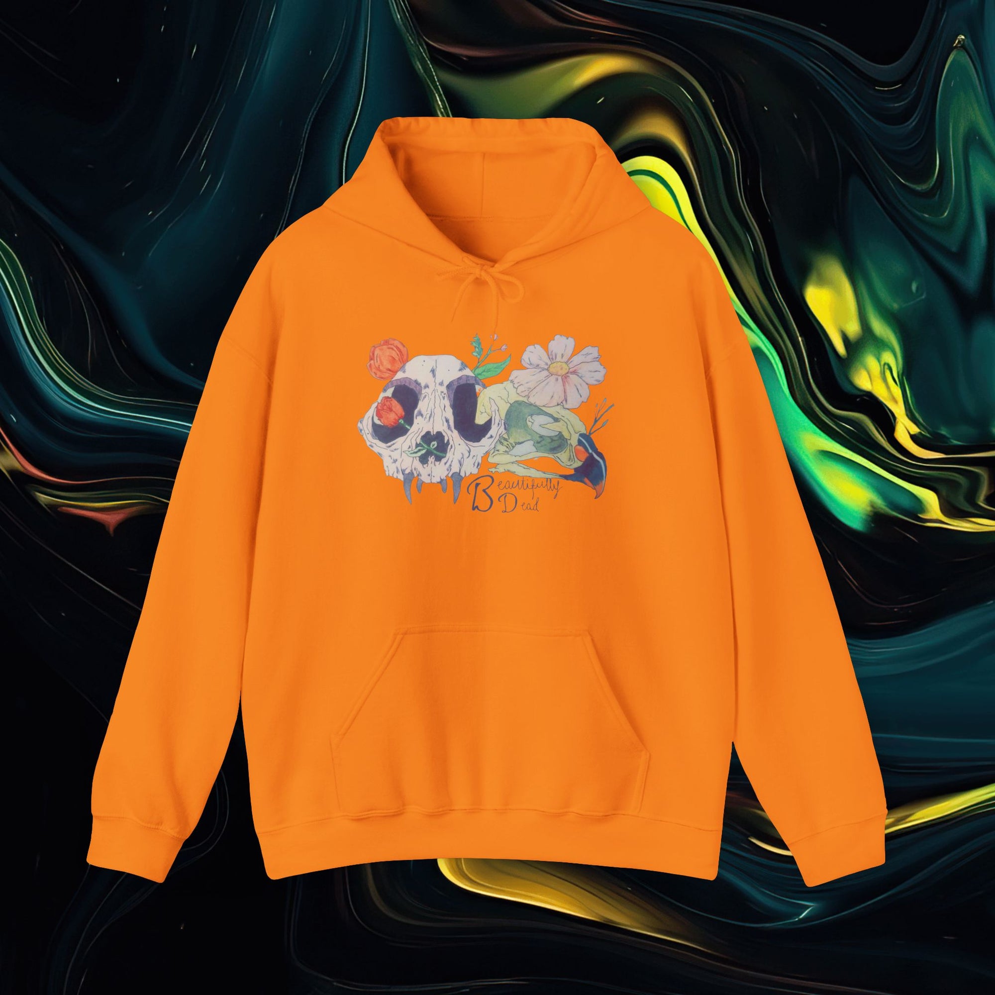 Beautifully Dead | Gildan 18500 | Unisex Heavy Blend™ Hooded Sweatshirt
