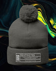 Rated R | Pom-Pom Knit Cap (Embroidery)