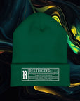 Rated R | Classic Embroidered Cuffed Beanie - Stylish Streetwear Accessory