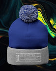 Rated R | Pom-Pom Knit Cap (Embroidery)