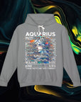 Aquarius | Comfort Colors 1467 | Unisex Lightweight Hooded Sweatshirt