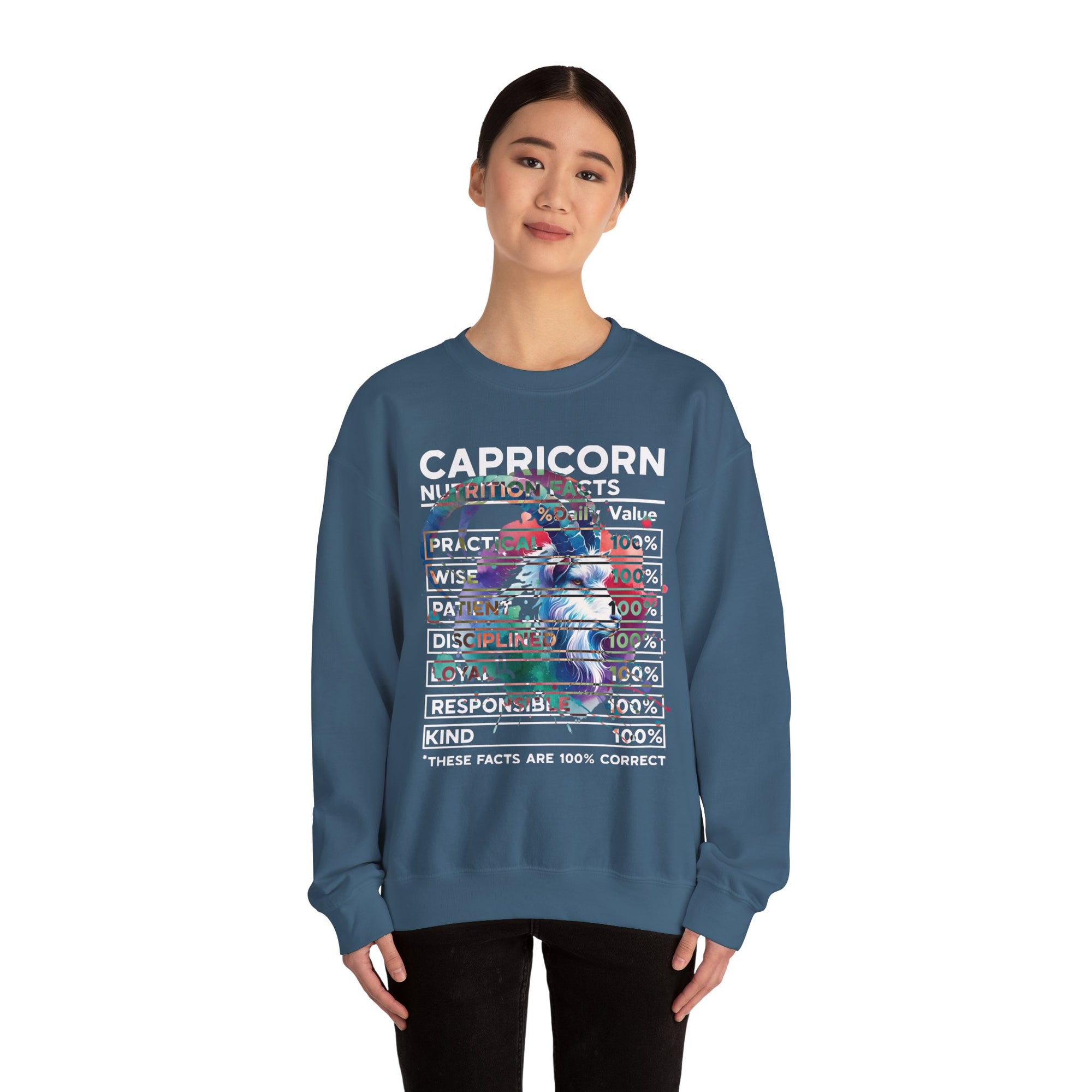 Capricorn | Gildan 18000 | Unisex Heavy Blend™ Crewneck Sweatshirt