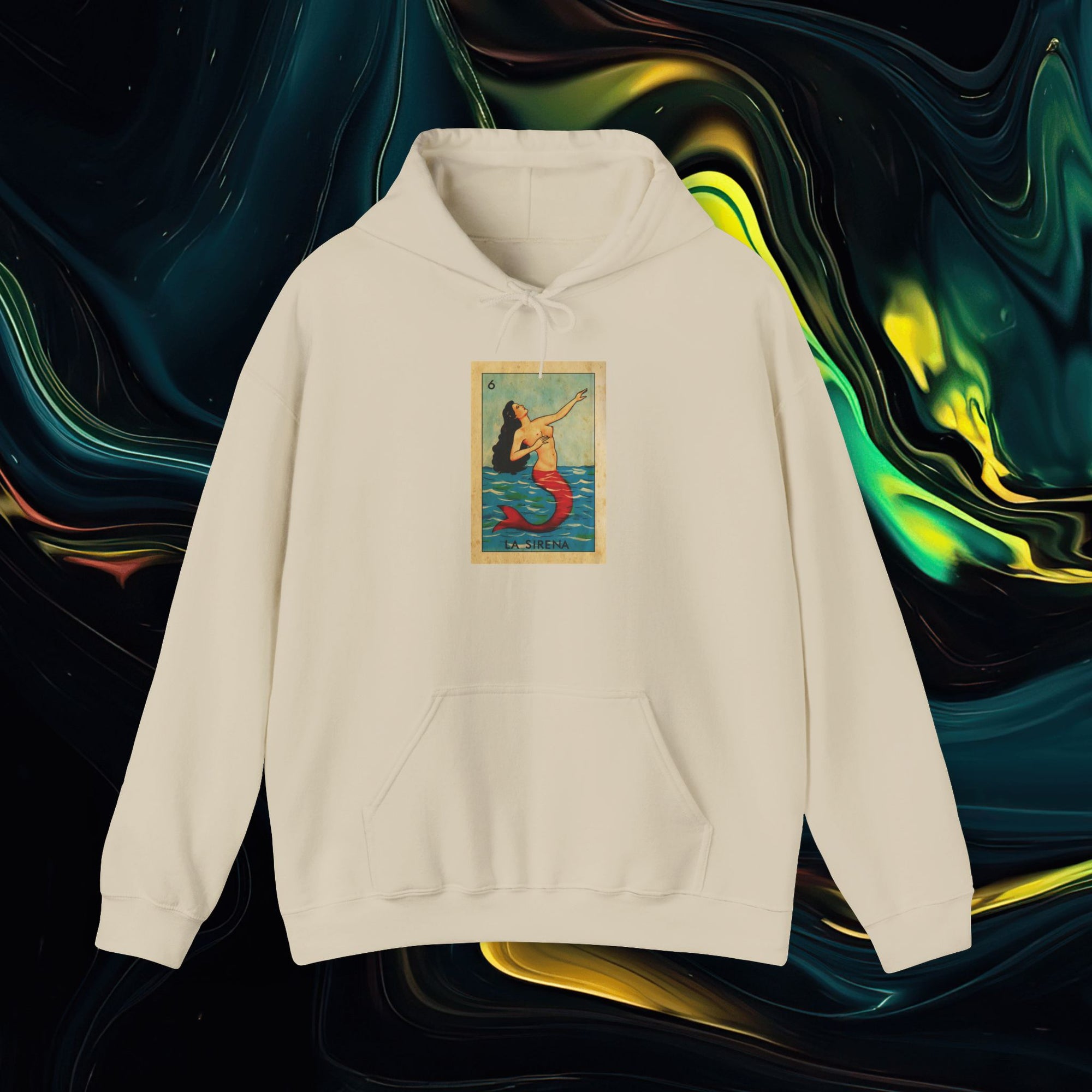 Sirena | Gildan 18500 | Unisex Heavy Blend™ Hooded Sweatshirt