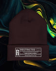 Rated R | Classic Embroidered Cuffed Beanie - Stylish Streetwear Accessory