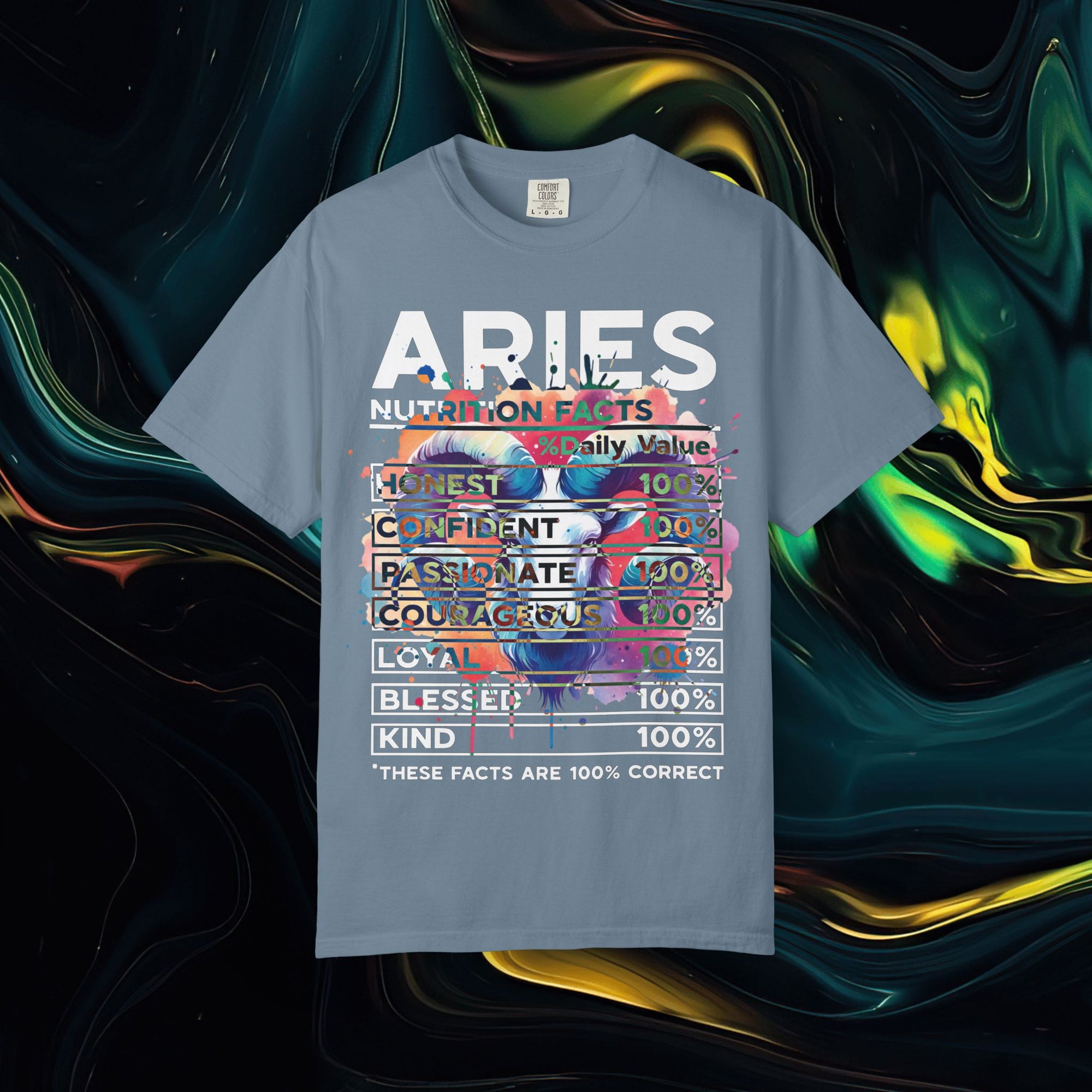 Aries | Comfort Colors C1717 | Unisex Garment-Dyed T-shirt
