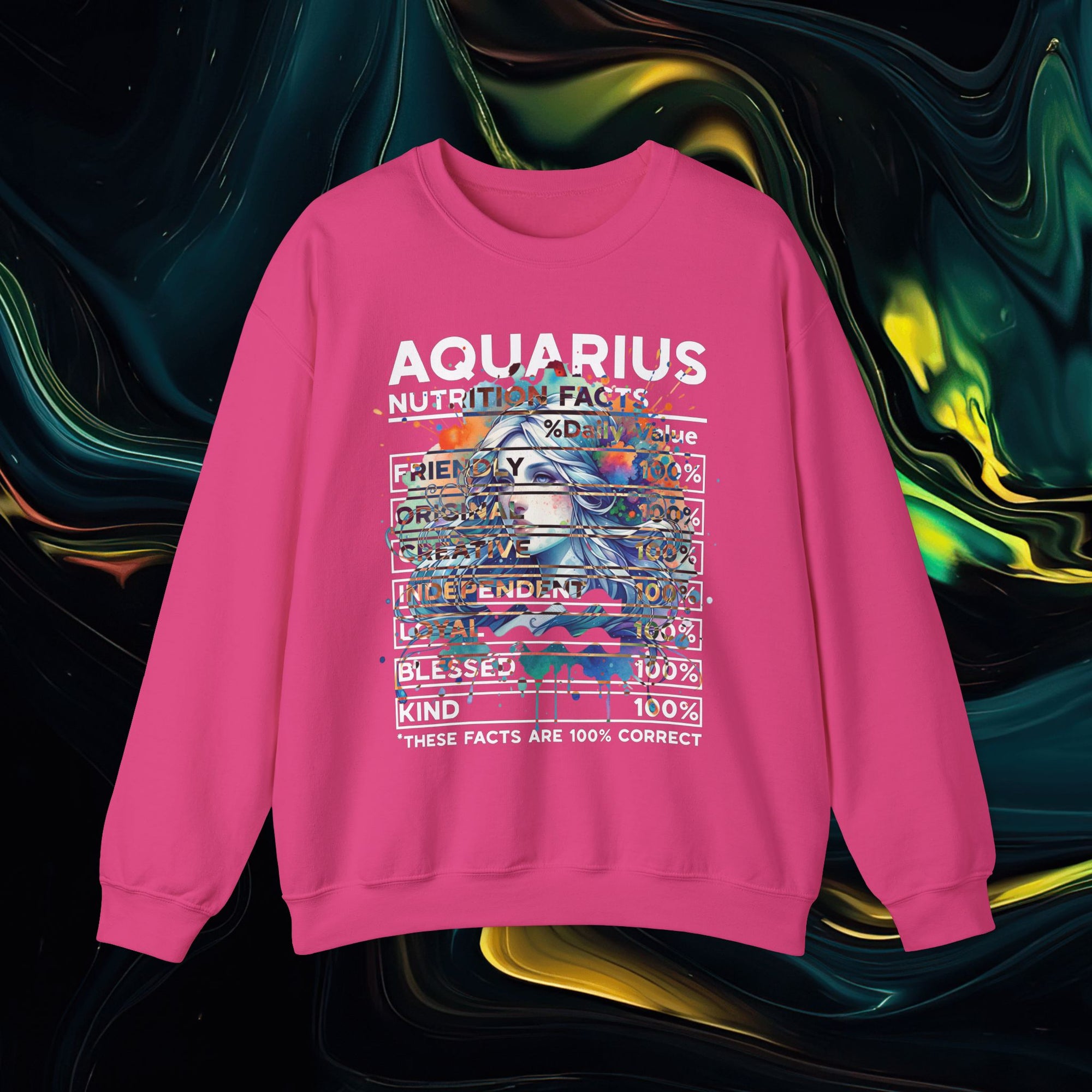 Aquarius | Gildan 18000 | Unisex Heavy Blend™ Crewneck Sweatshirt