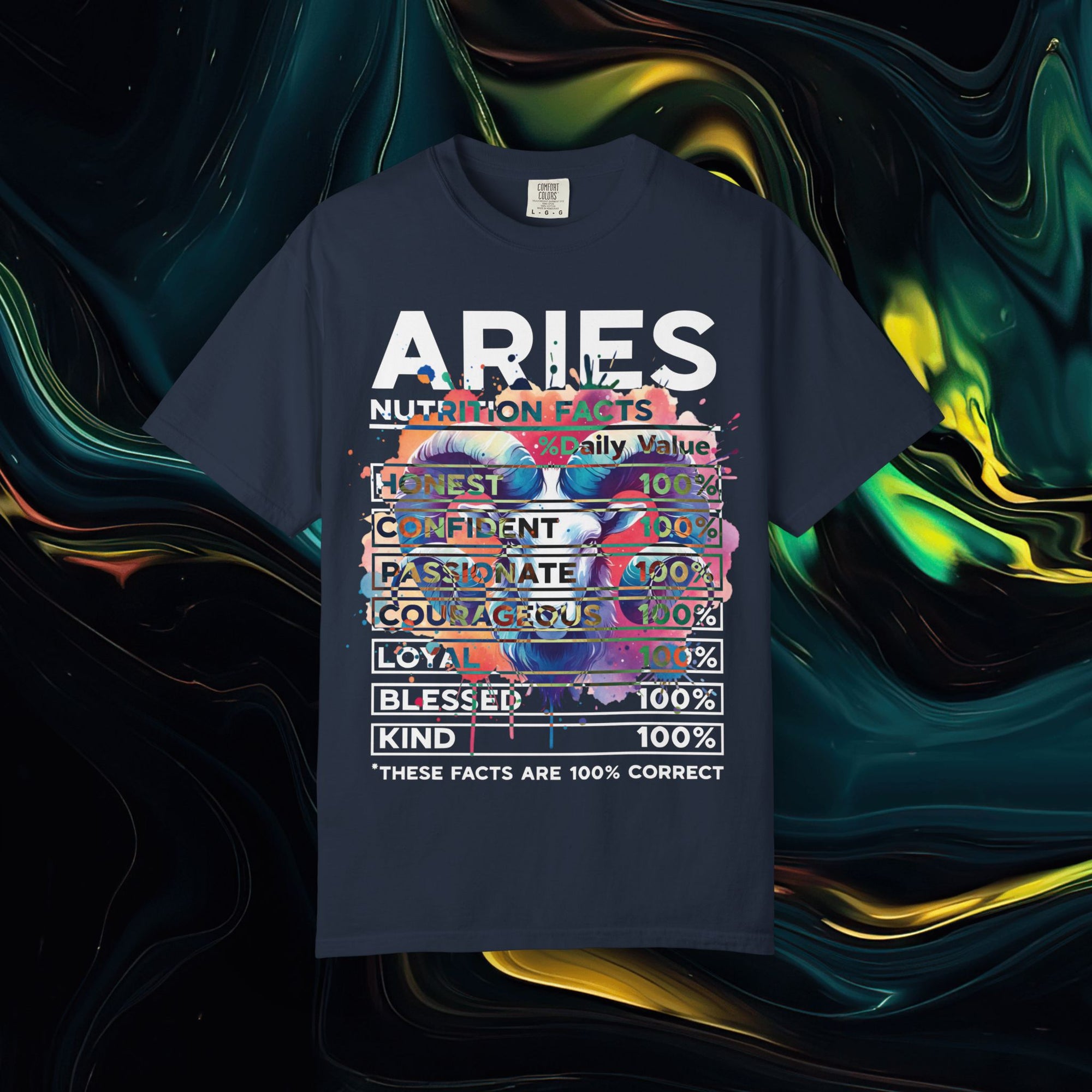 Aries | Comfort Colors C1717 | Unisex Garment-Dyed T-shirt