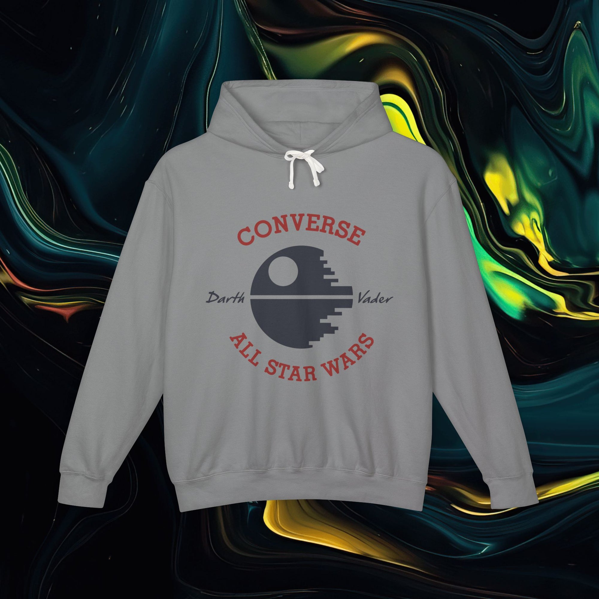 Converse Star Wars | Comfort Colors 1467 | Unisex Lightweight Hooded Sweatshirt