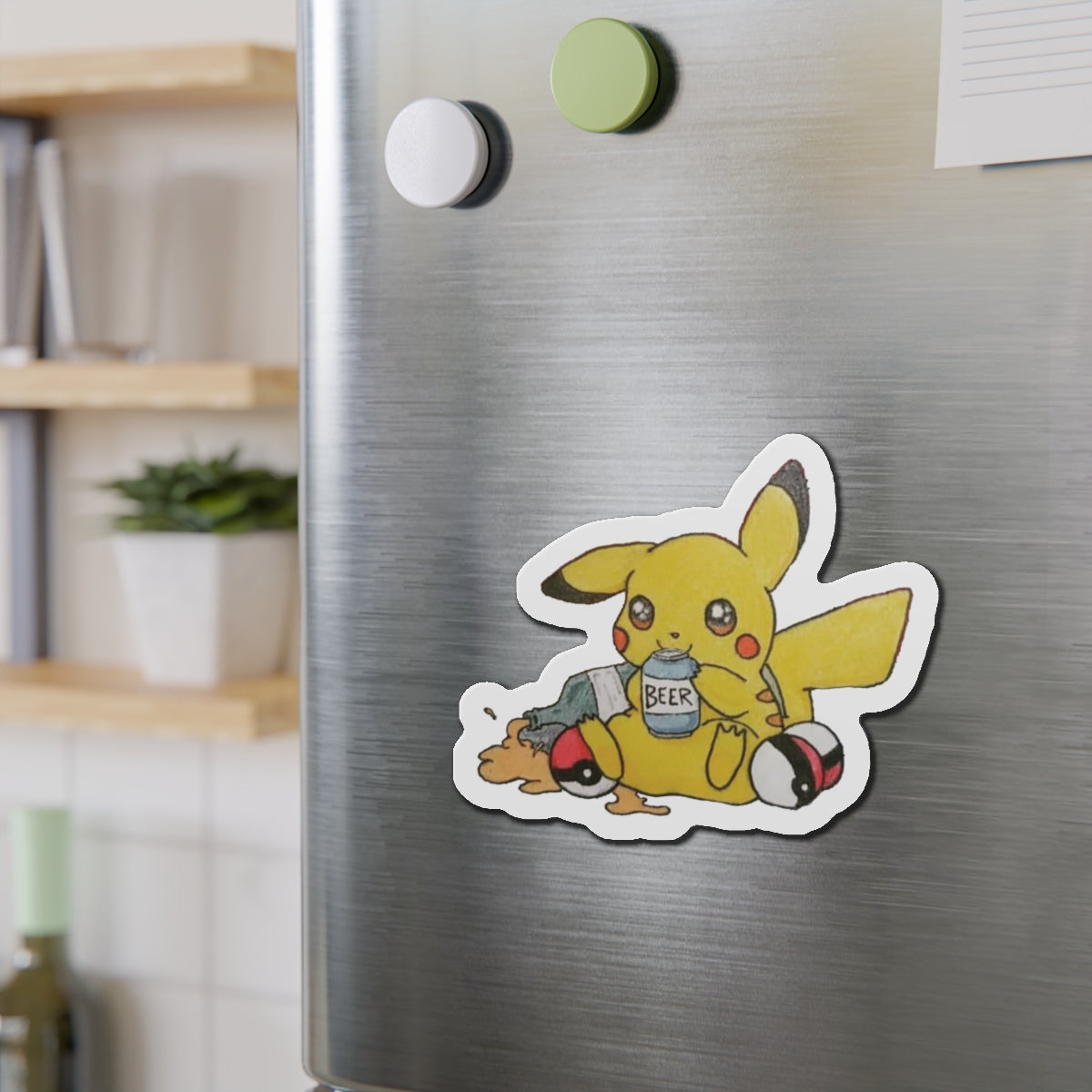 Pika |  Die-Cut Magnet | Perfect for Wrestling Fans &amp; Collectors