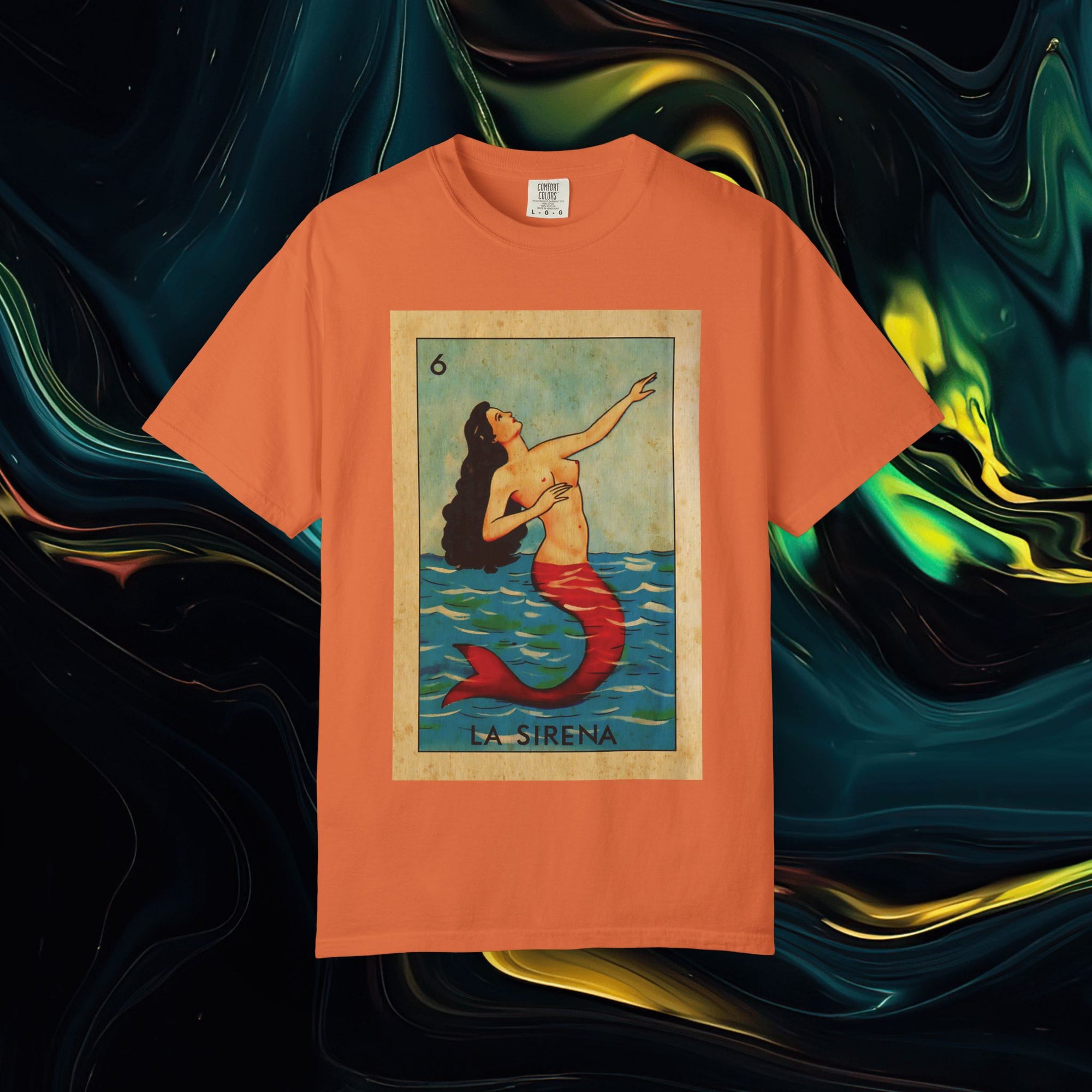 Sirena | Comfort Colors C1717 | Unisex Garment-Dyed T-shirt