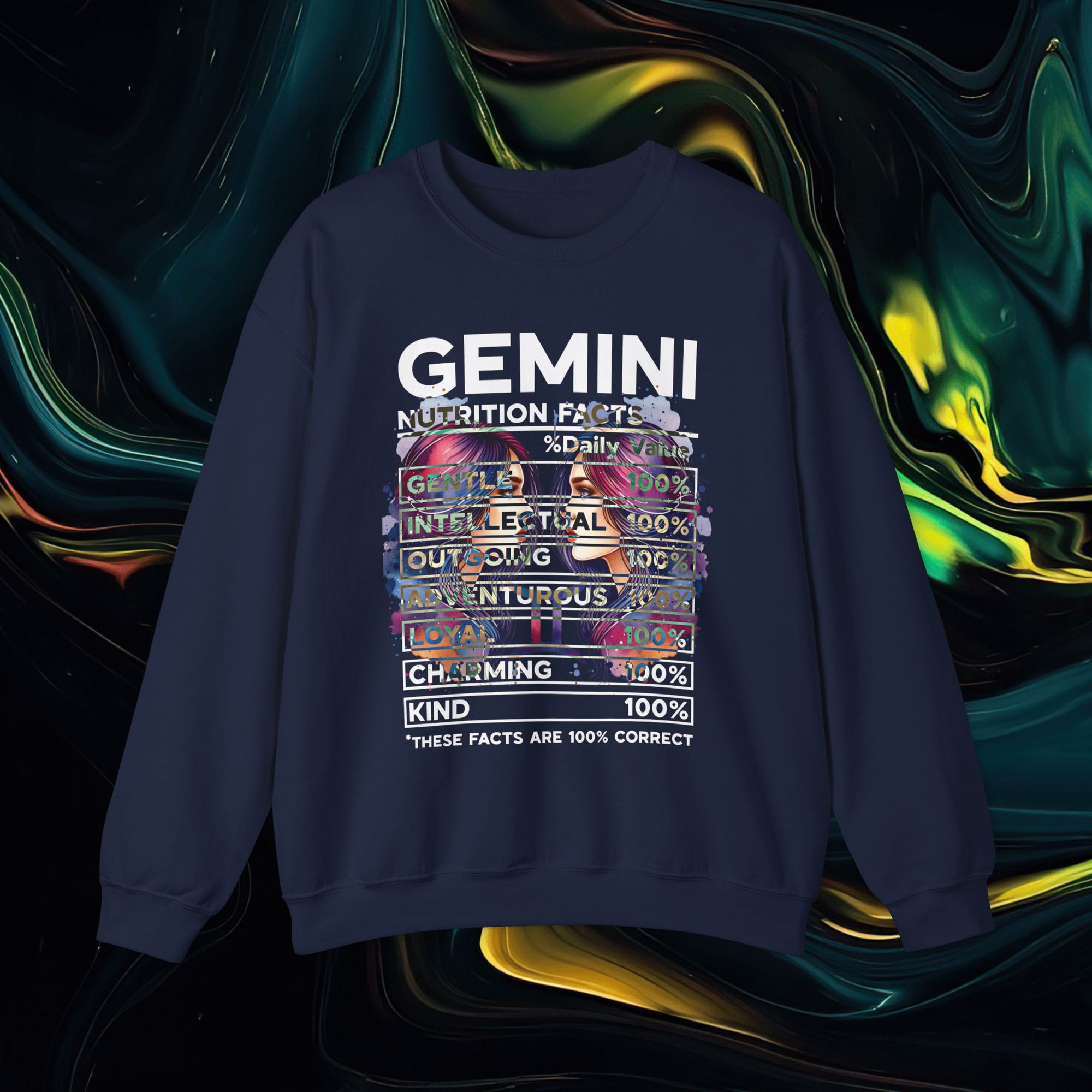 Gemini | Gildan 18000 | Unisex Heavy Blend™ Crewneck Sweatshirt