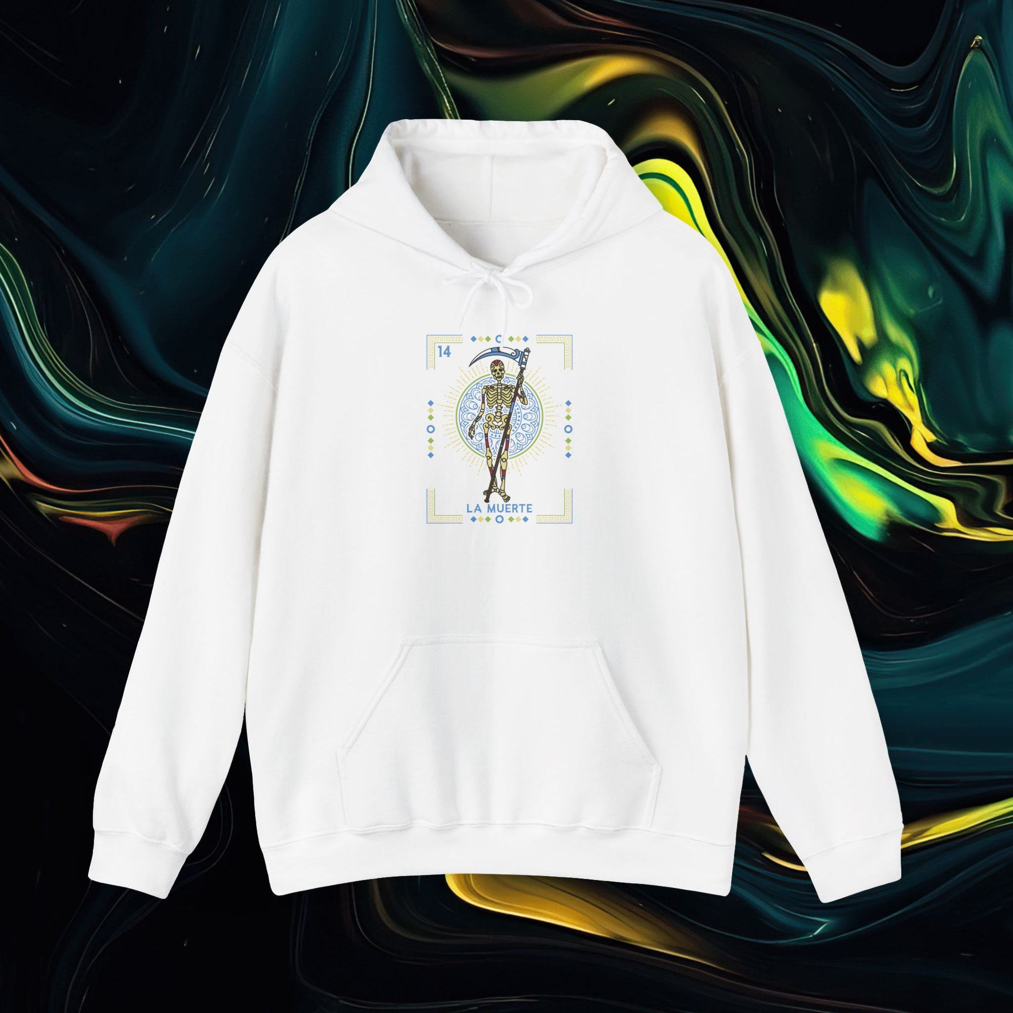 Muerte | Gildan 18500 | Unisex Heavy Blend™ Hooded Sweatshirt