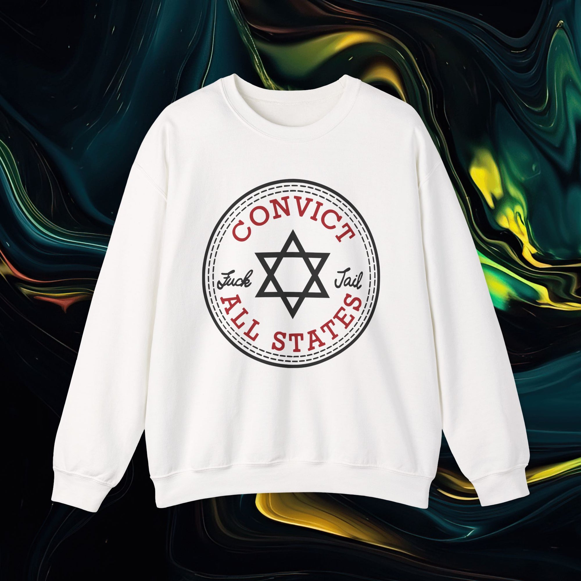 Convict | Gildan 18000 | Unisex Heavy Blend™ Crewneck Sweatshirt