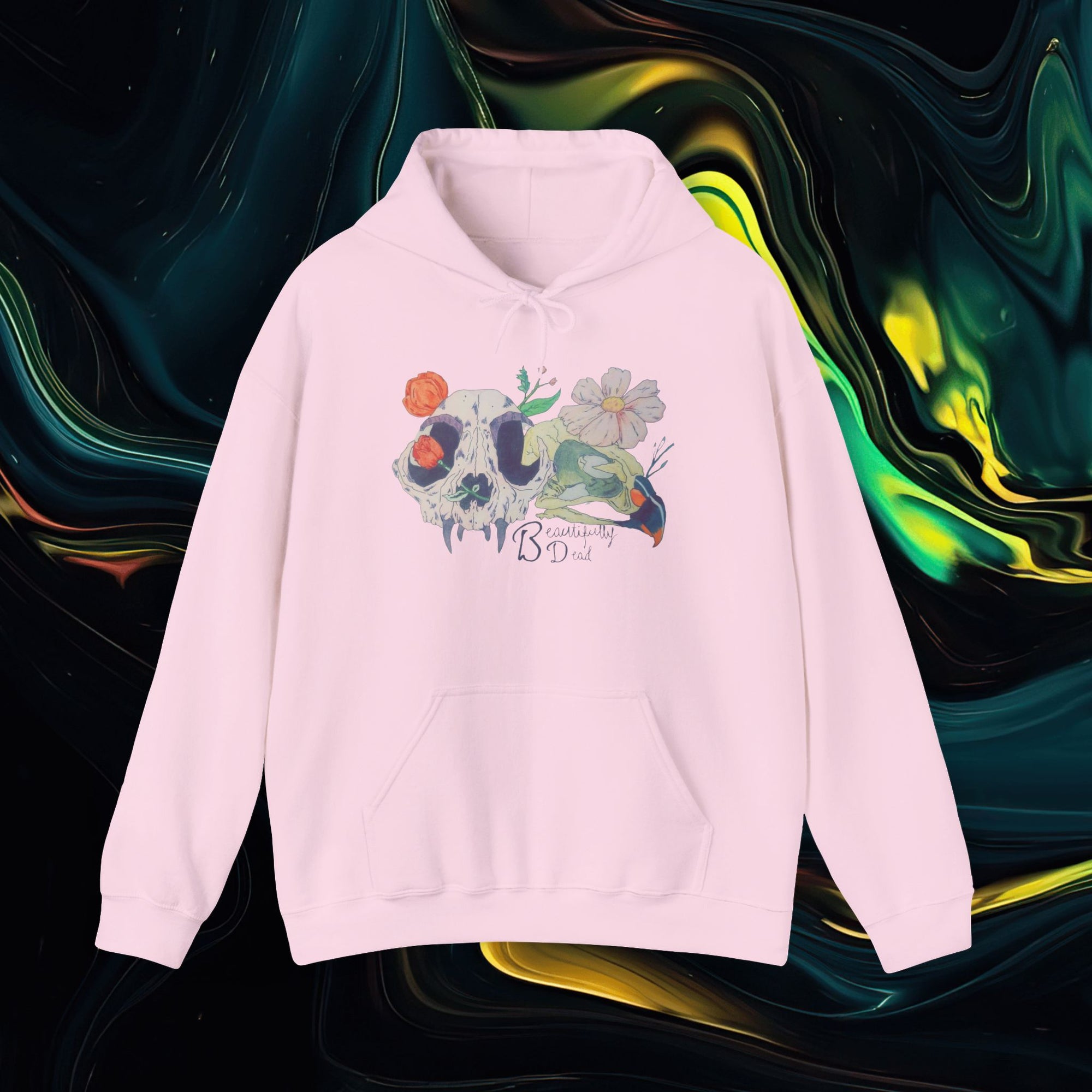Beautifully Dead | Gildan 18500 | Unisex Heavy Blend™ Hooded Sweatshirt