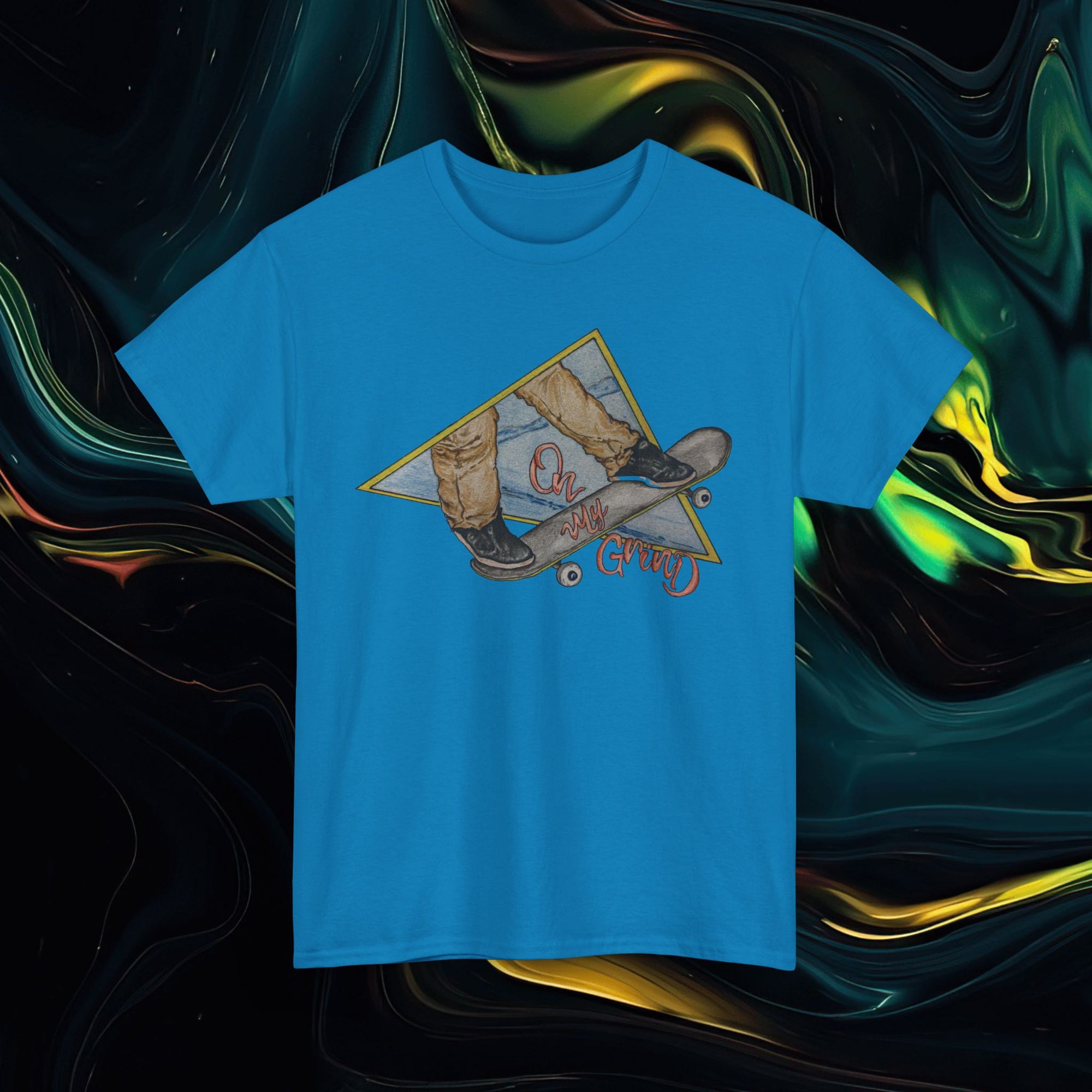 On My Grind | Gildan 5000 | Unisex Heavy Cotton Tee
