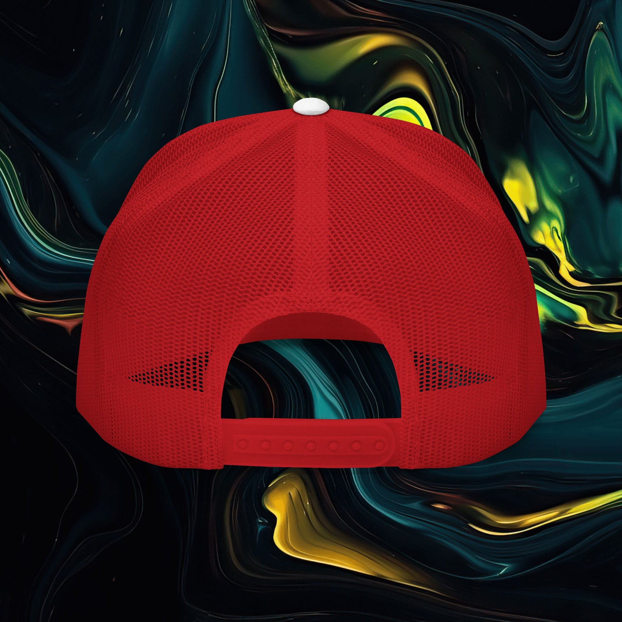 Solano Designs | Embroidered 5 Panel Trucker Cap - Trendy Casual Hat for Everyday Wear
