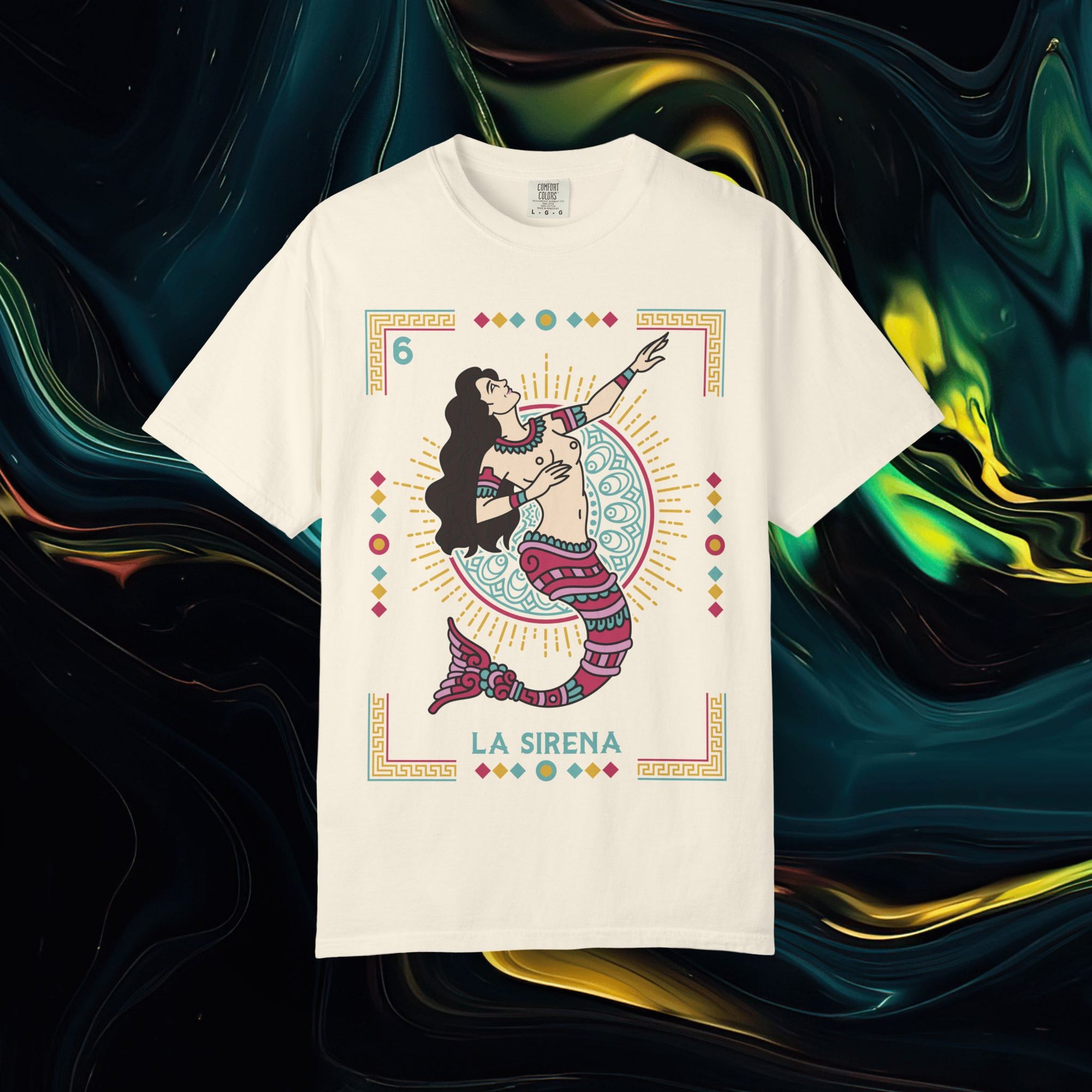 Sirena | Comfort Colors C1717 | Unisex Garment-Dyed T-shirt