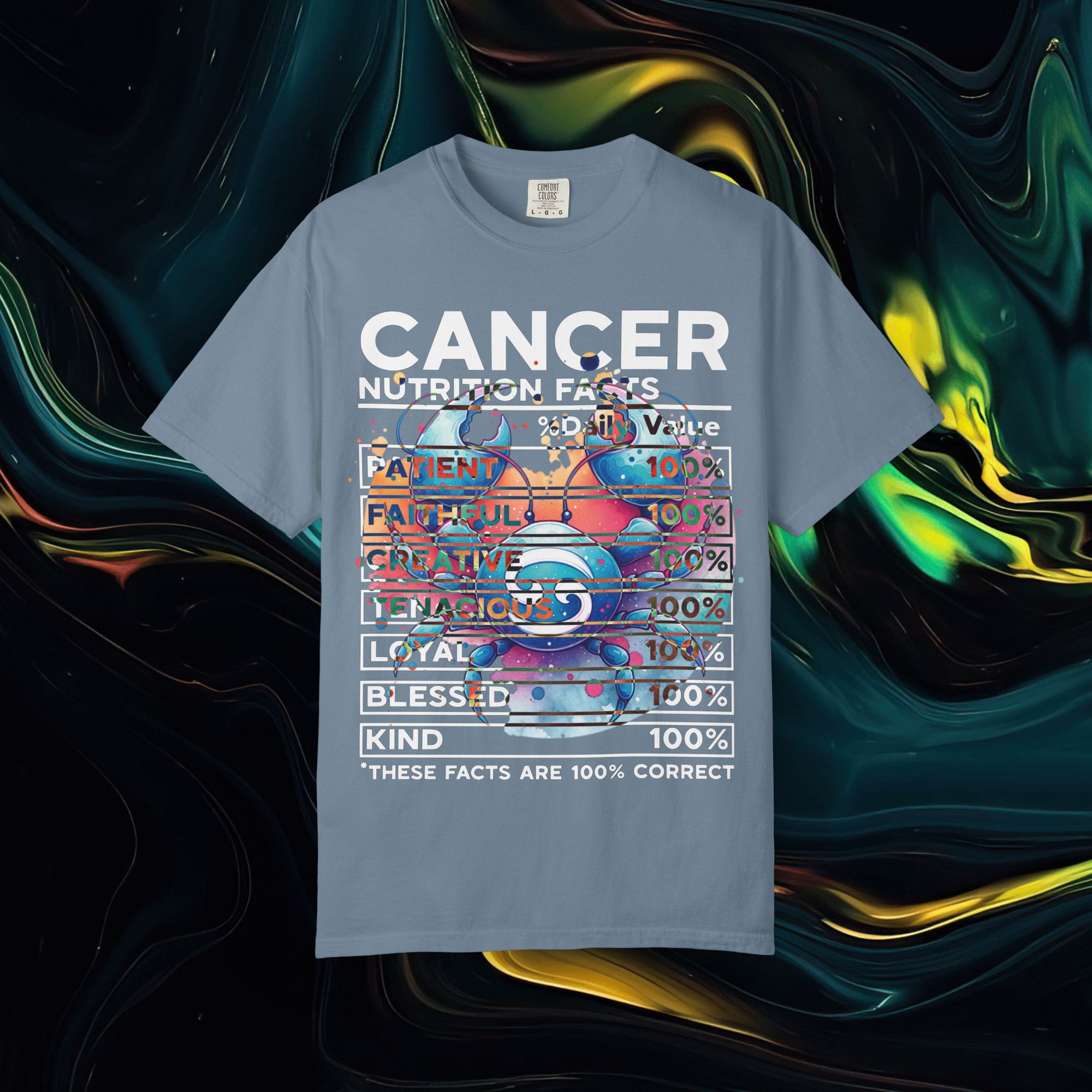 Cancer | Comfort Colors C1717 | Unisex Garment-Dyed T-shirt