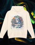 Aquarius | Comfort Colors 1467 | Unisex Lightweight Hooded Sweatshirt