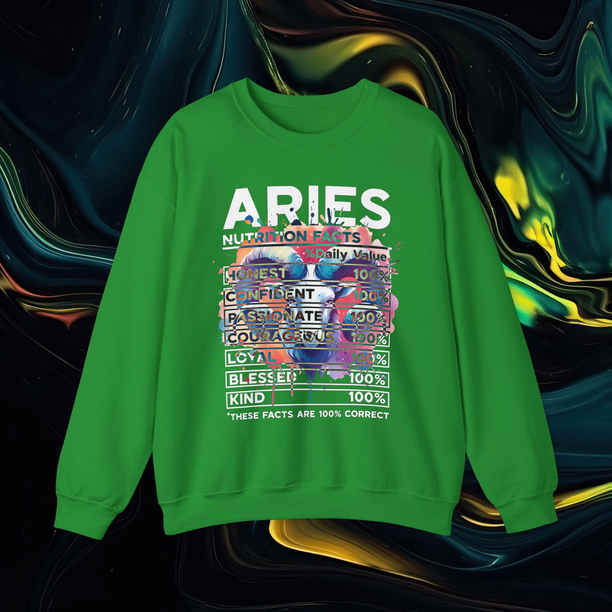 Aries | Gildan 18000 | Unisex Heavy Blend™ Crewneck Sweatshirt