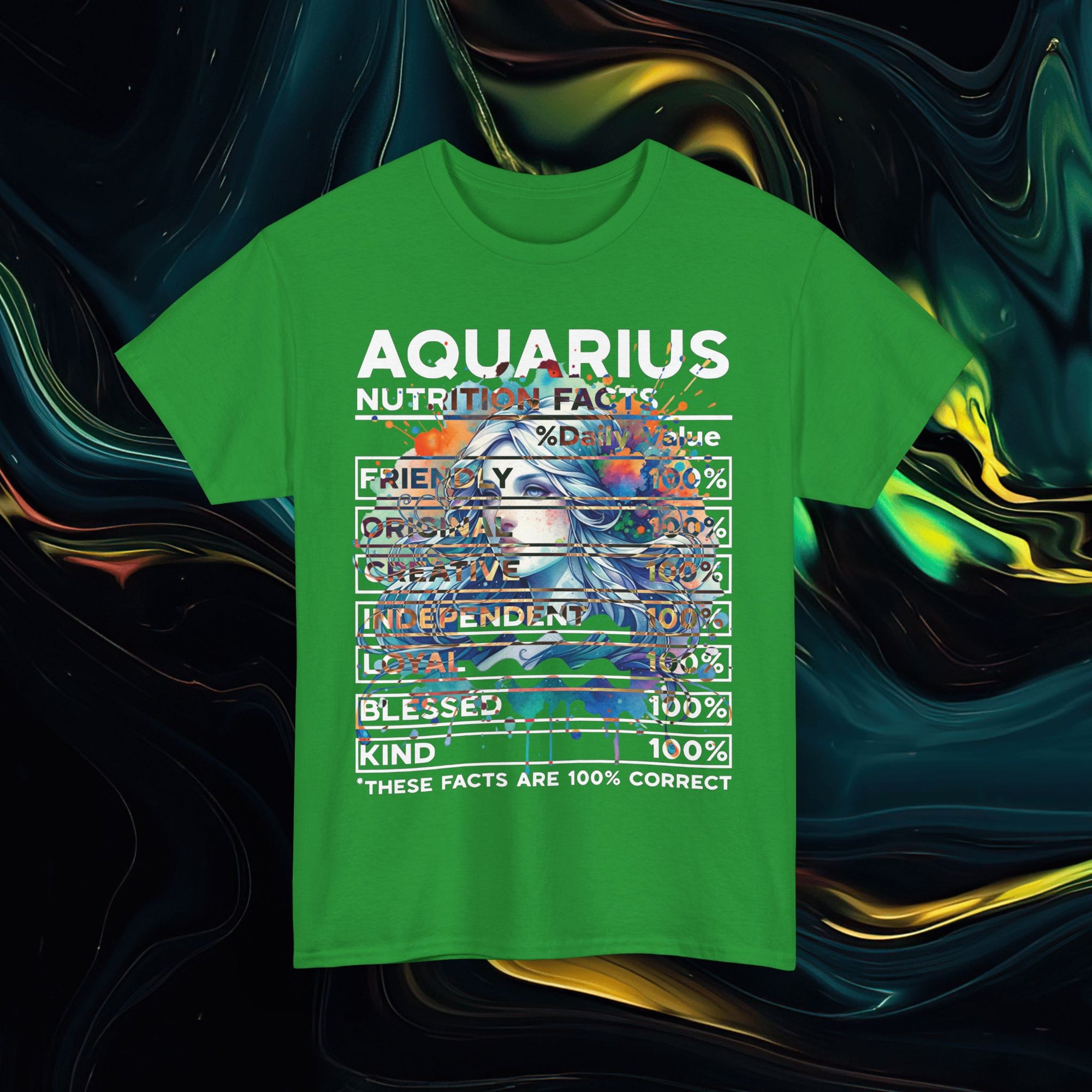 Aquarius | Gildan 5000 | Unisex Heavy Cotton Tee
