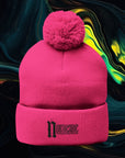 Northside | Pom-Pom Knit Cap (Embroidery)