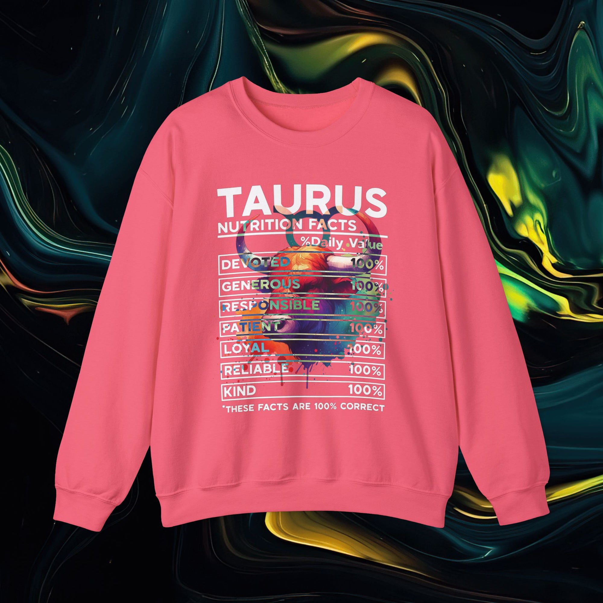 Taurus | Gildan 18000 | Unisex Heavy Blend™ Crewneck Sweatshirt