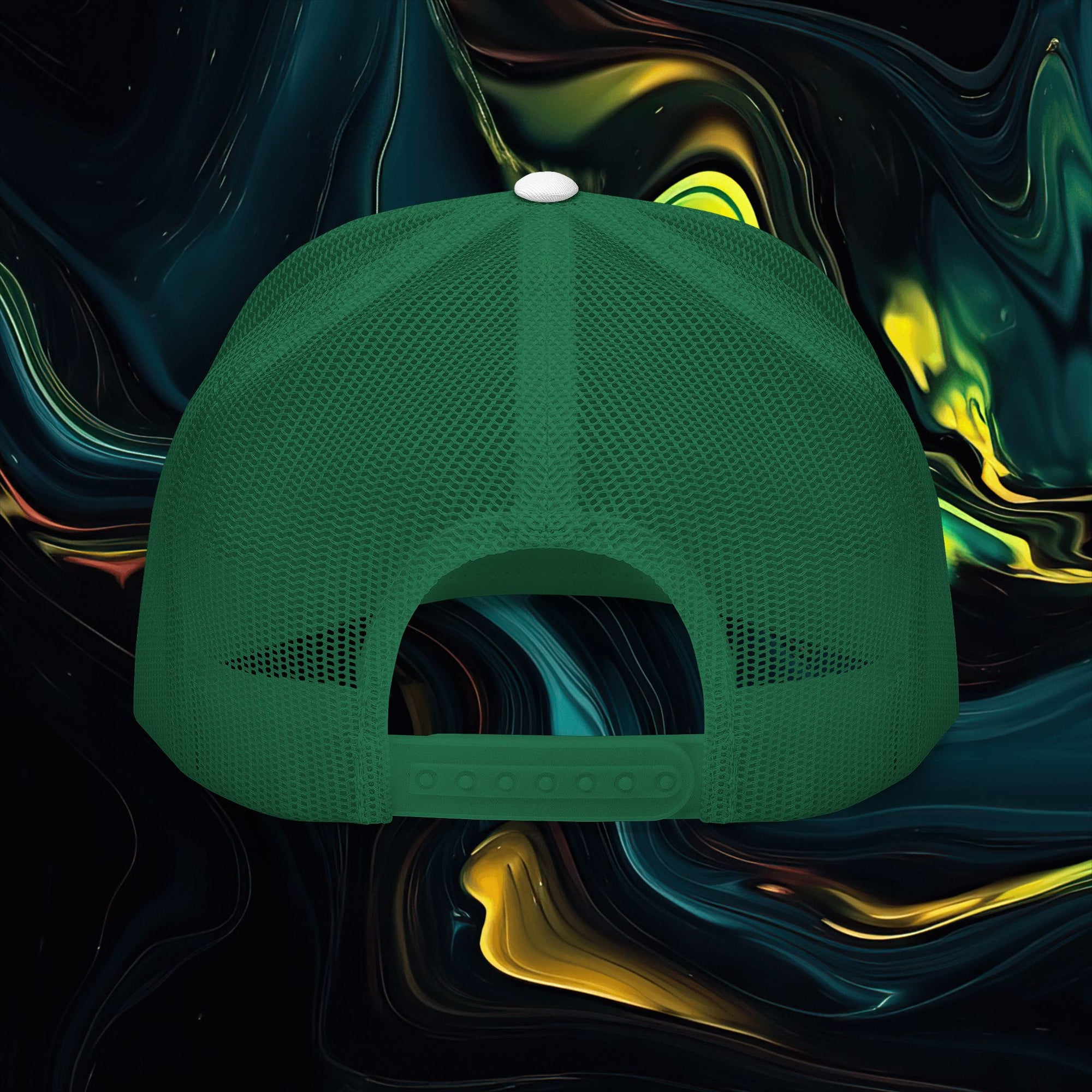 Solano Designs | Embroidered 5 Panel Trucker Cap - Trendy Casual Hat for Everyday Wear