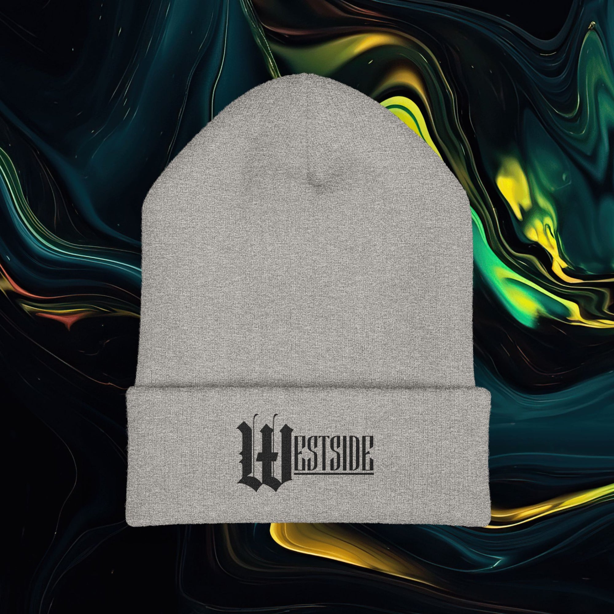 Westside | Classic Embroidered Cuffed Beanie - Stylish Streetwear Accessory