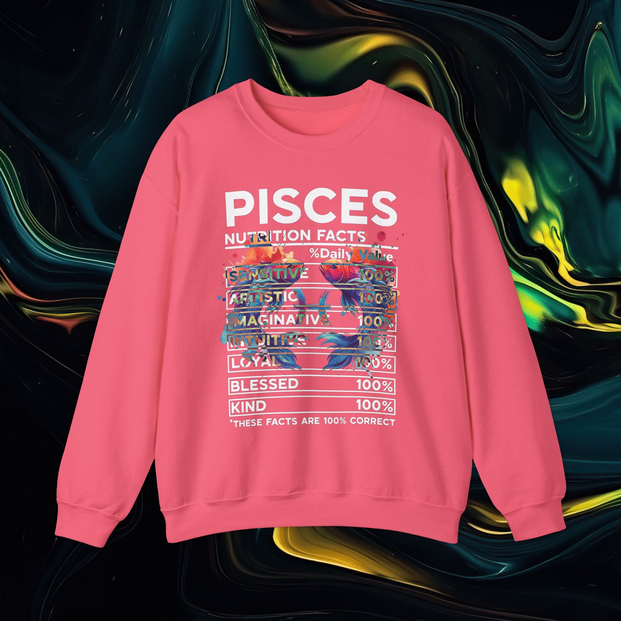 Pisces | Gildan 18000 | Unisex Heavy Blend™ Crewneck Sweatshirt