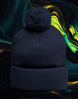 Rated R | Pom-Pom Knit Cap (Embroidery)