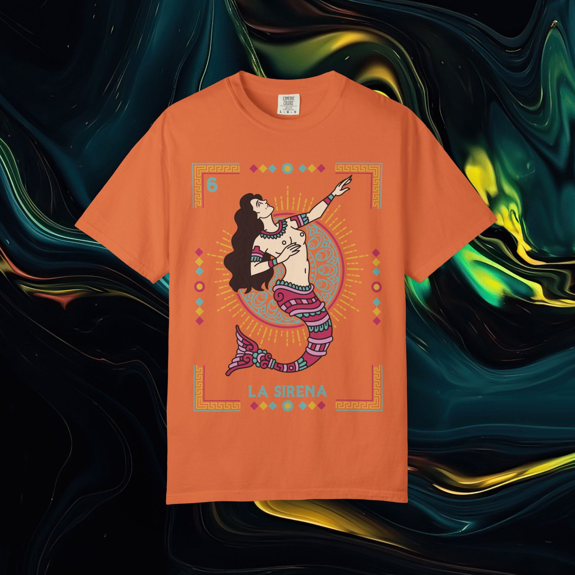 Sirena | Comfort Colors C1717 | Unisex Garment-Dyed T-shirt