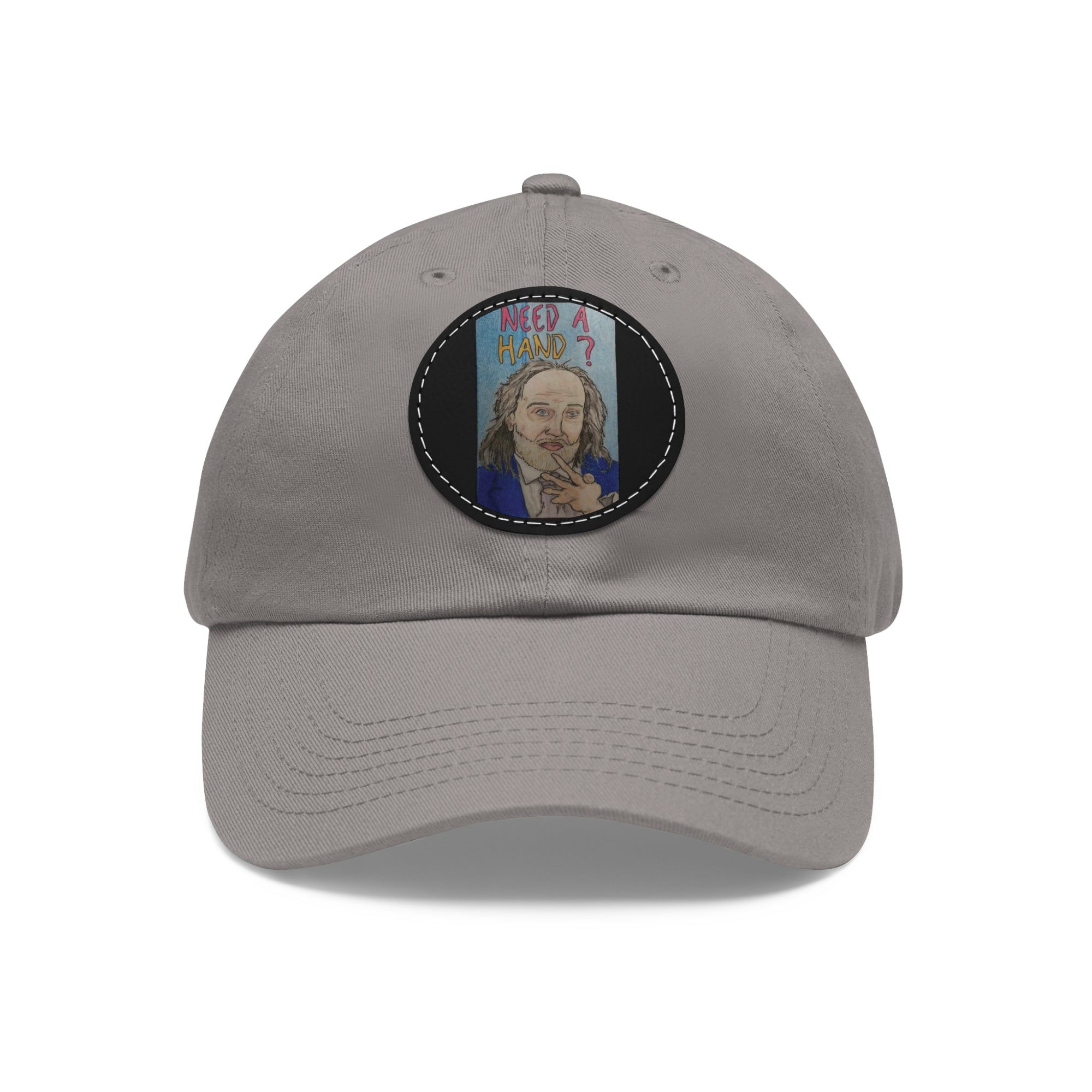 Need a Hand? | Dad Hat with Leather Patch