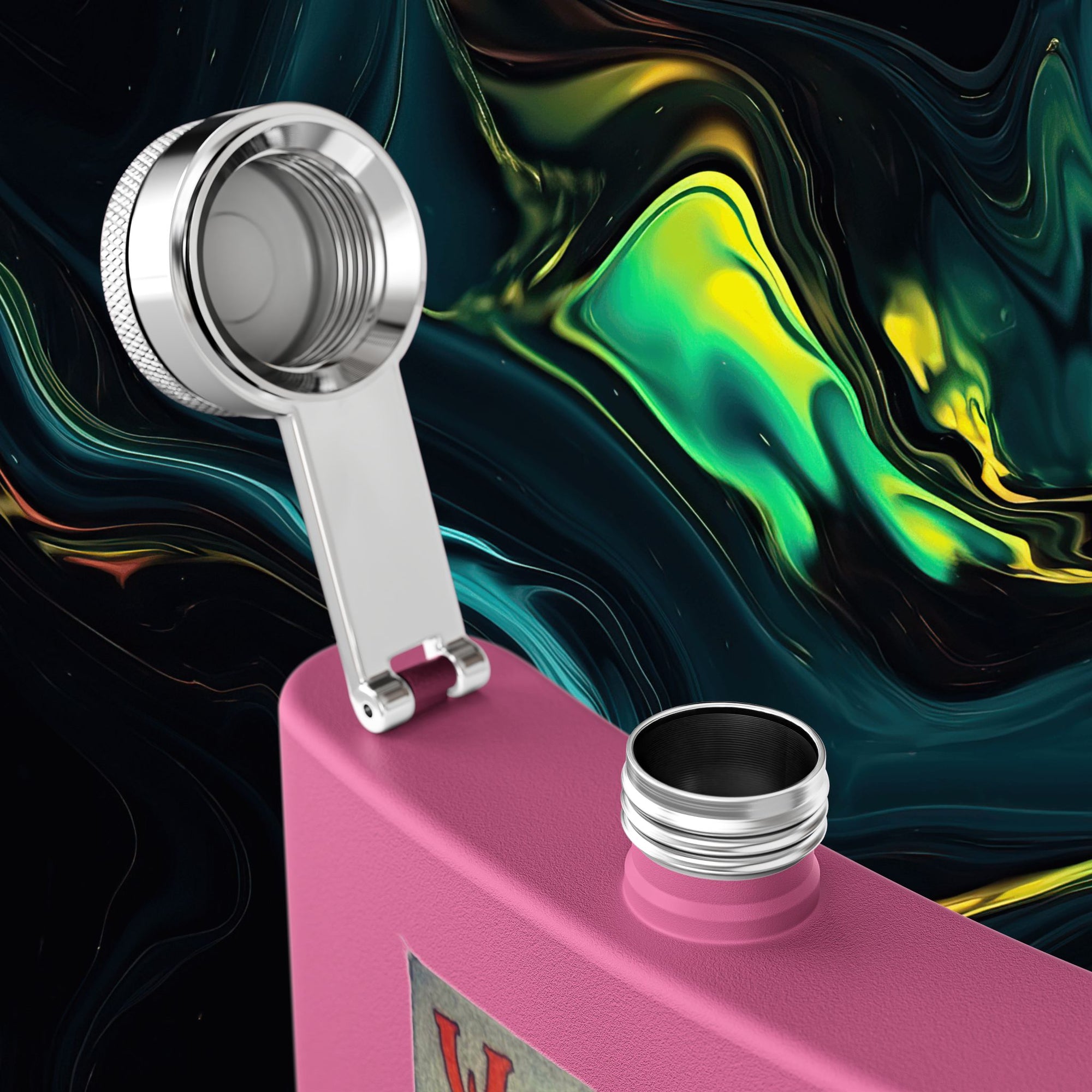 Wooo | Stainless Steel Flask - 6oz Hip Flask for Parties &amp; Celebrations