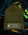 Rated R | Classic Embroidered Cuffed Beanie - Stylish Streetwear Accessory