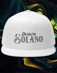 Solano Designs | Embroidered 5 Panel Trucker Cap - Trendy Casual Hat for Everyday Wear