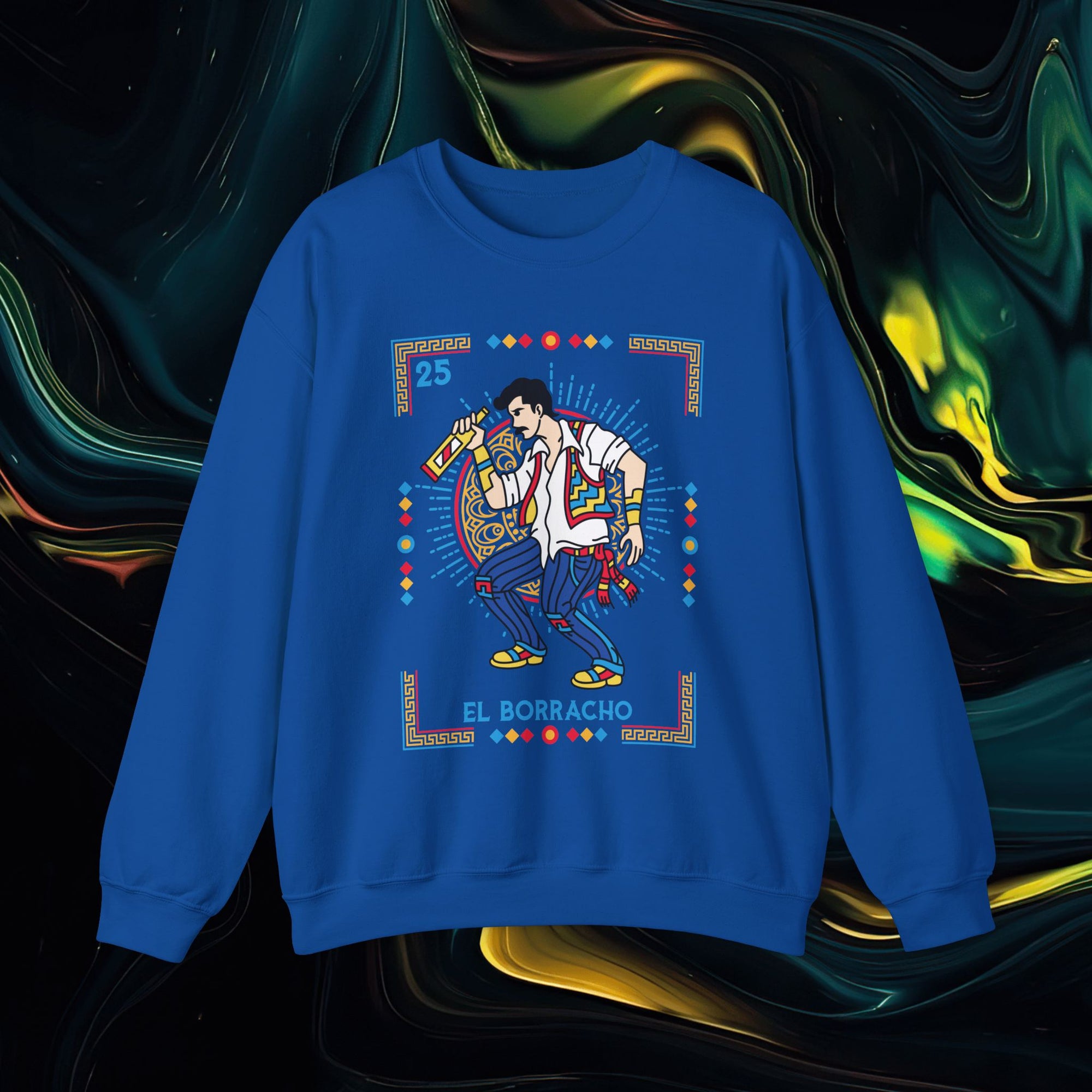 Borracho | Gildan 18000 | Unisex Heavy Blend™ Crewneck Sweatshirt