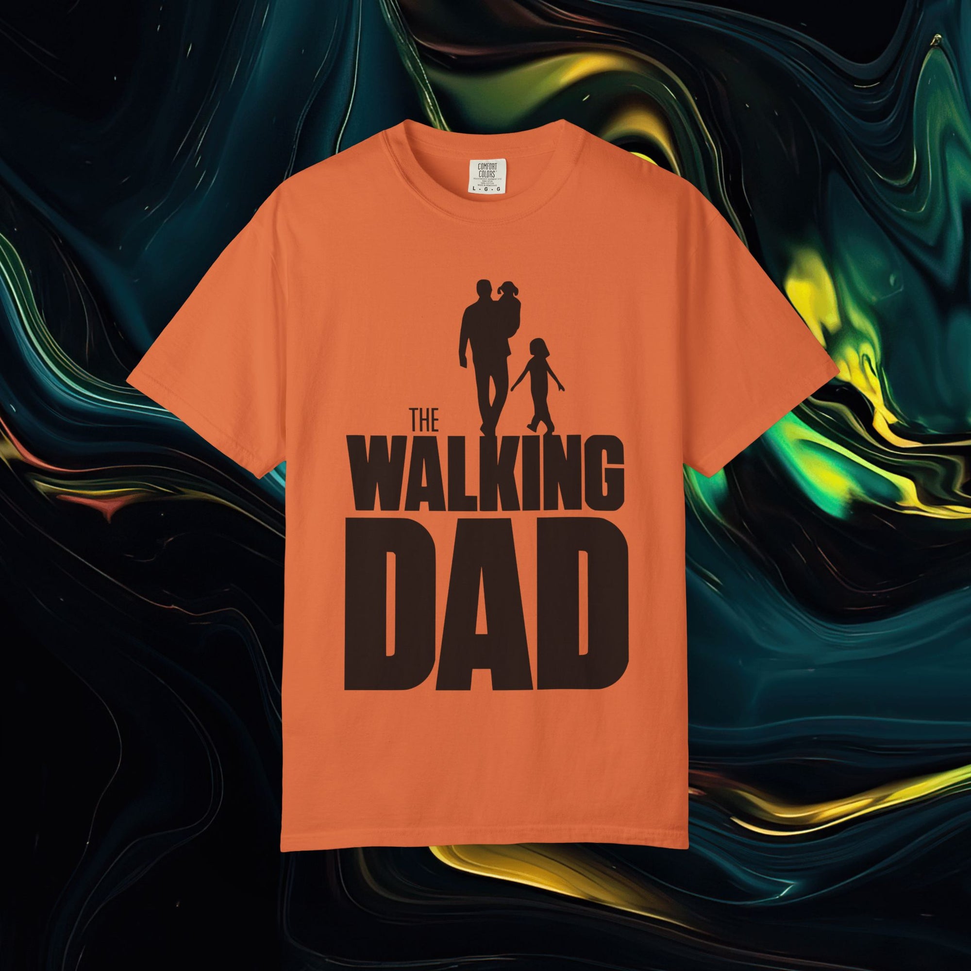 The Walking Dad | Comfort Colors C1717 | Unisex Garment-Dyed T-shirt