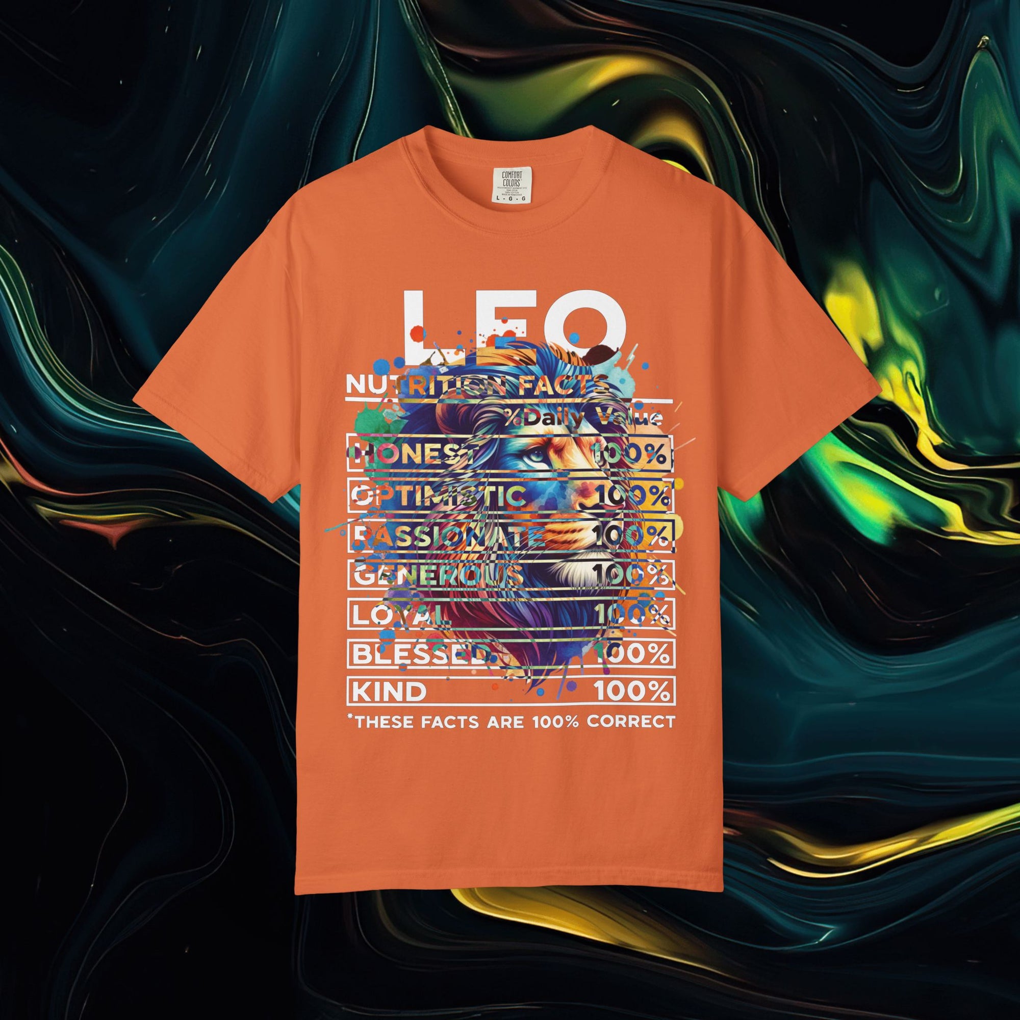 Leo | Comfort Colors C1717 | Unisex Garment-Dyed T-shirt