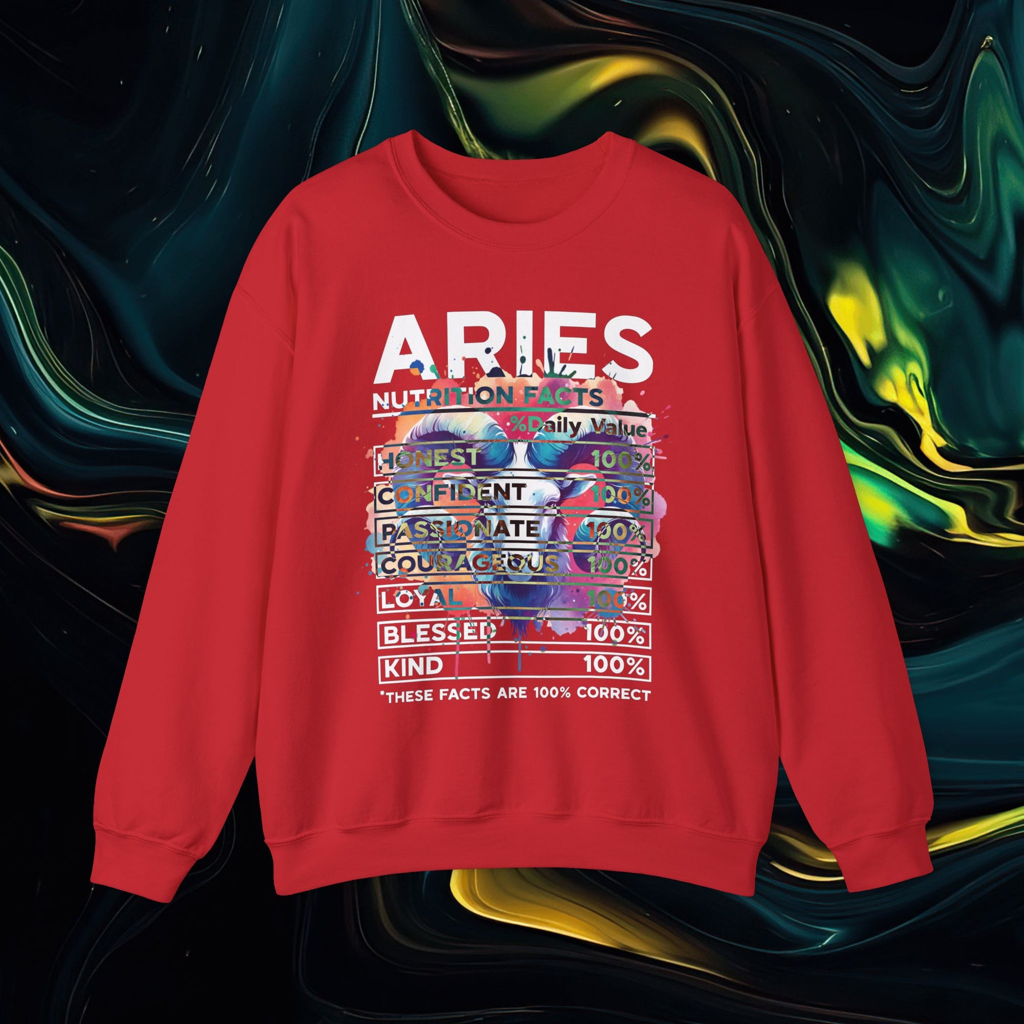 Aries | Gildan 18000 | Unisex Heavy Blend™ Crewneck Sweatshirt